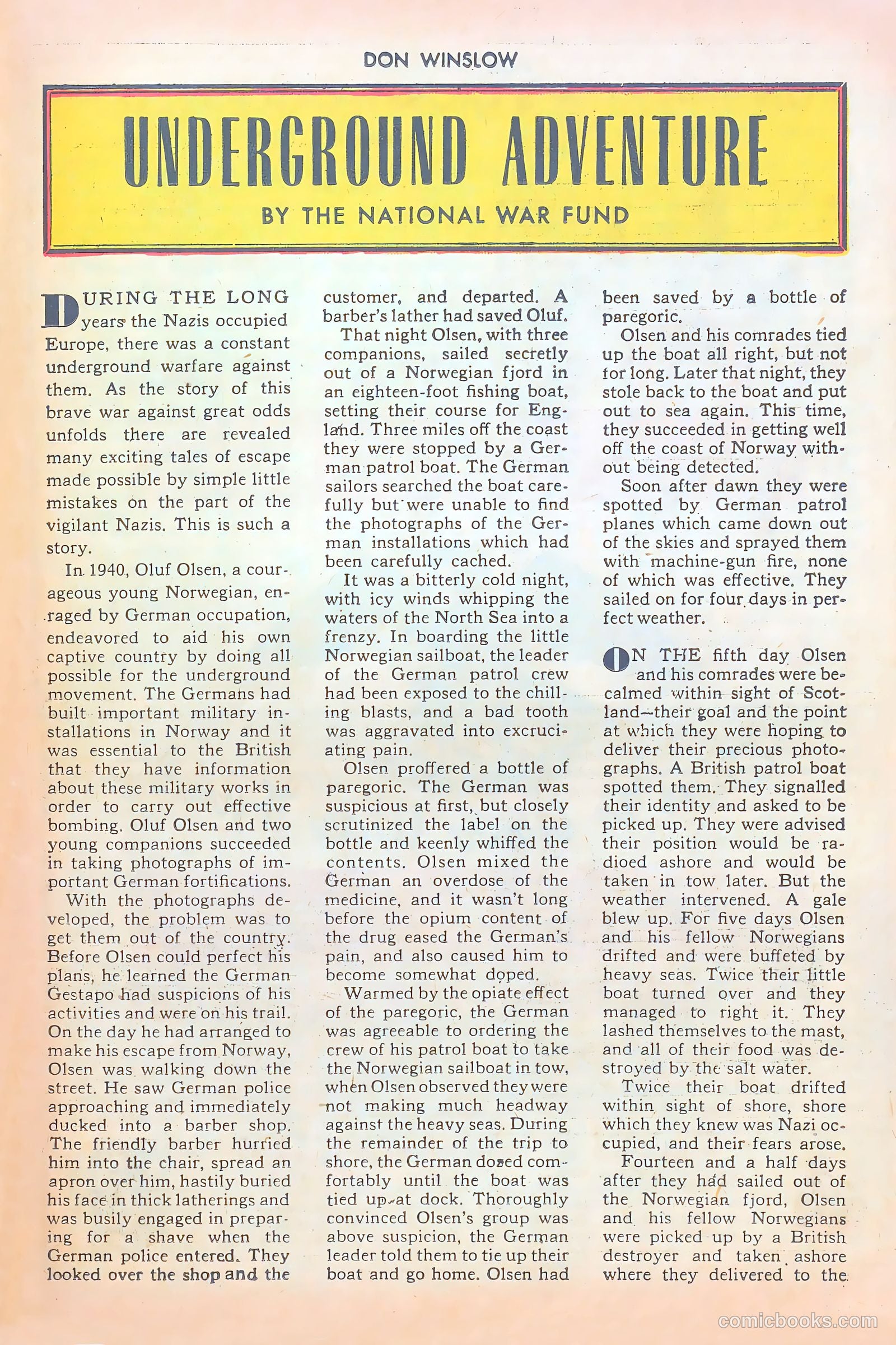 Don Winslow of the Navy #31 (1946) — page 23 of 36