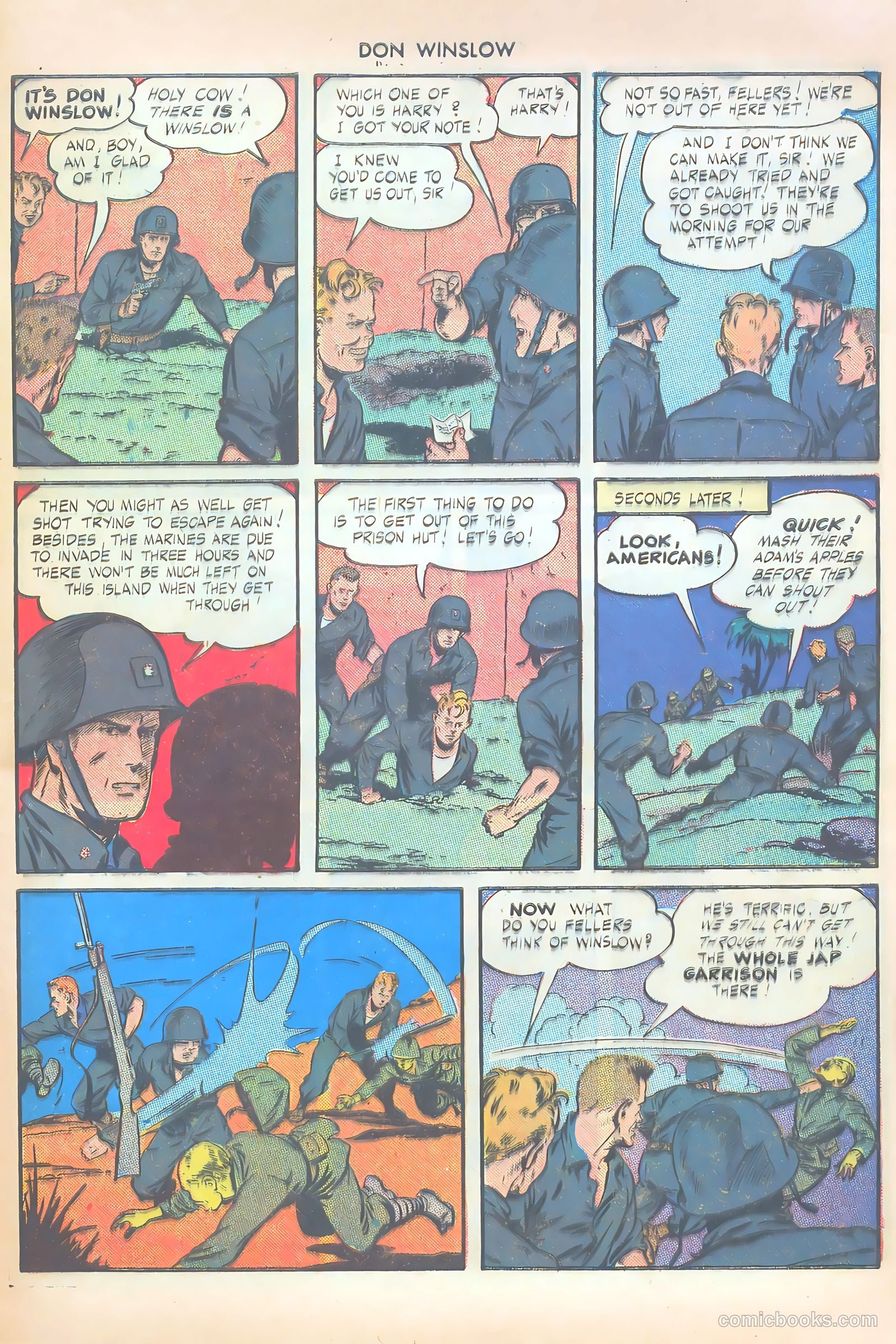 Don Winslow of the Navy #31 (1946) — page 29 of 36