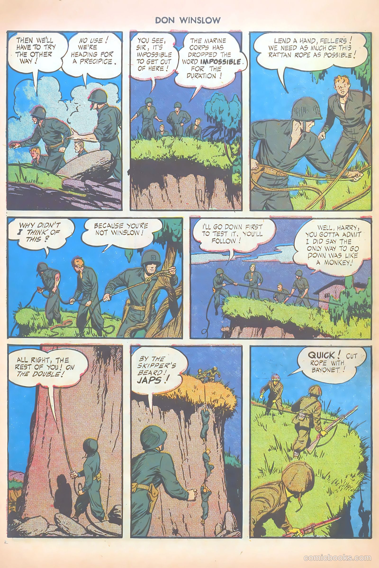 Don Winslow of the Navy #31 (1946) — page 30 of 36