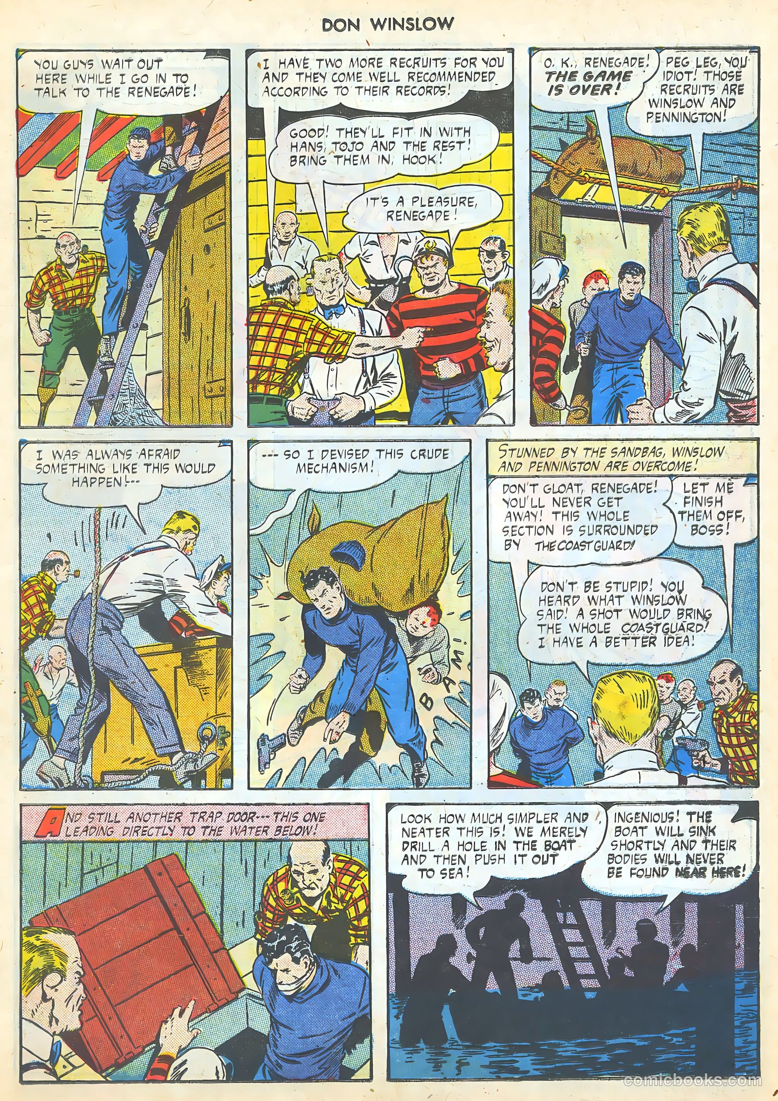 Don Winslow of the Navy #32 (1946) — page 15 of 37