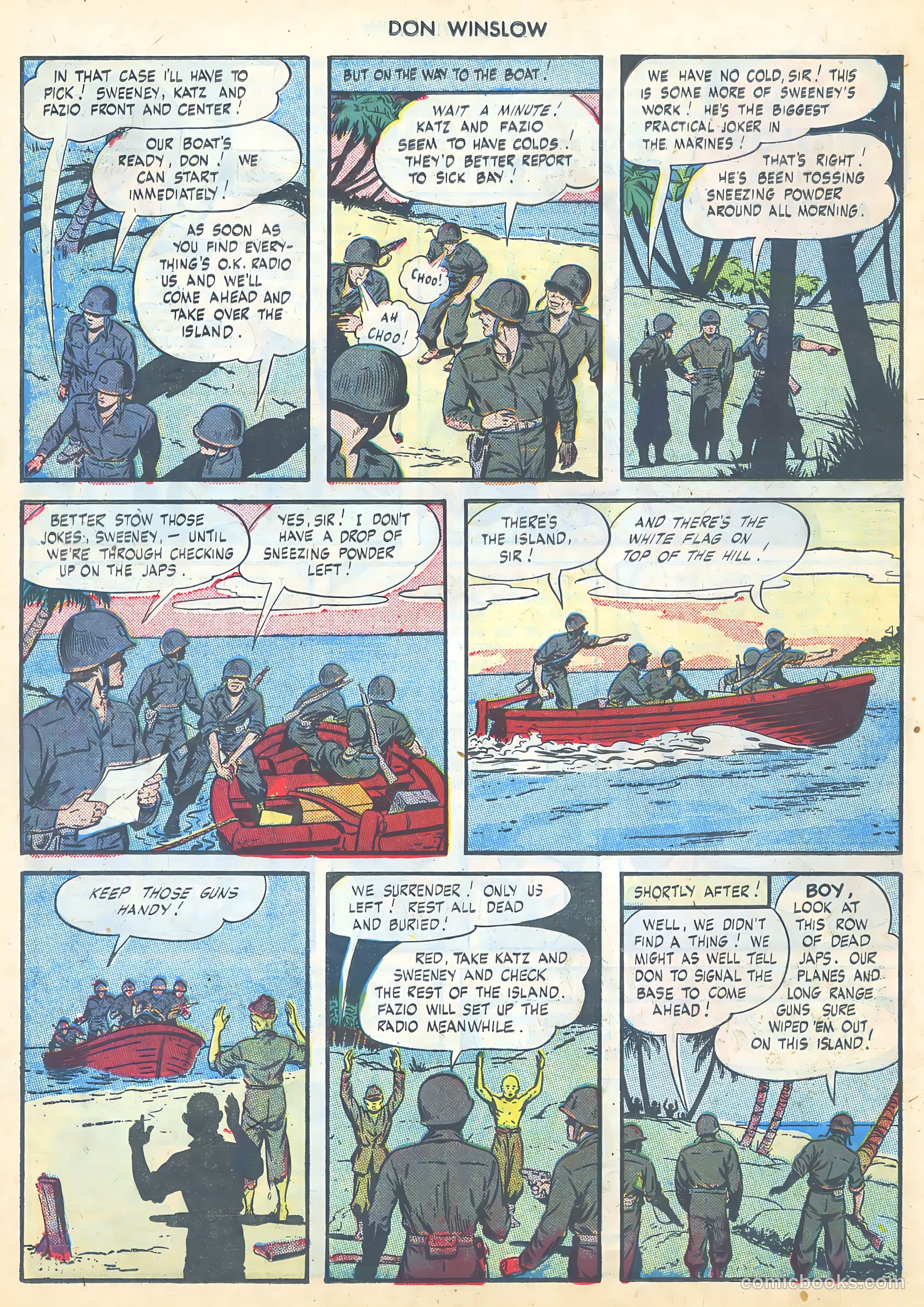 Don Winslow of the Navy #32 (1946) — page 26 of 37