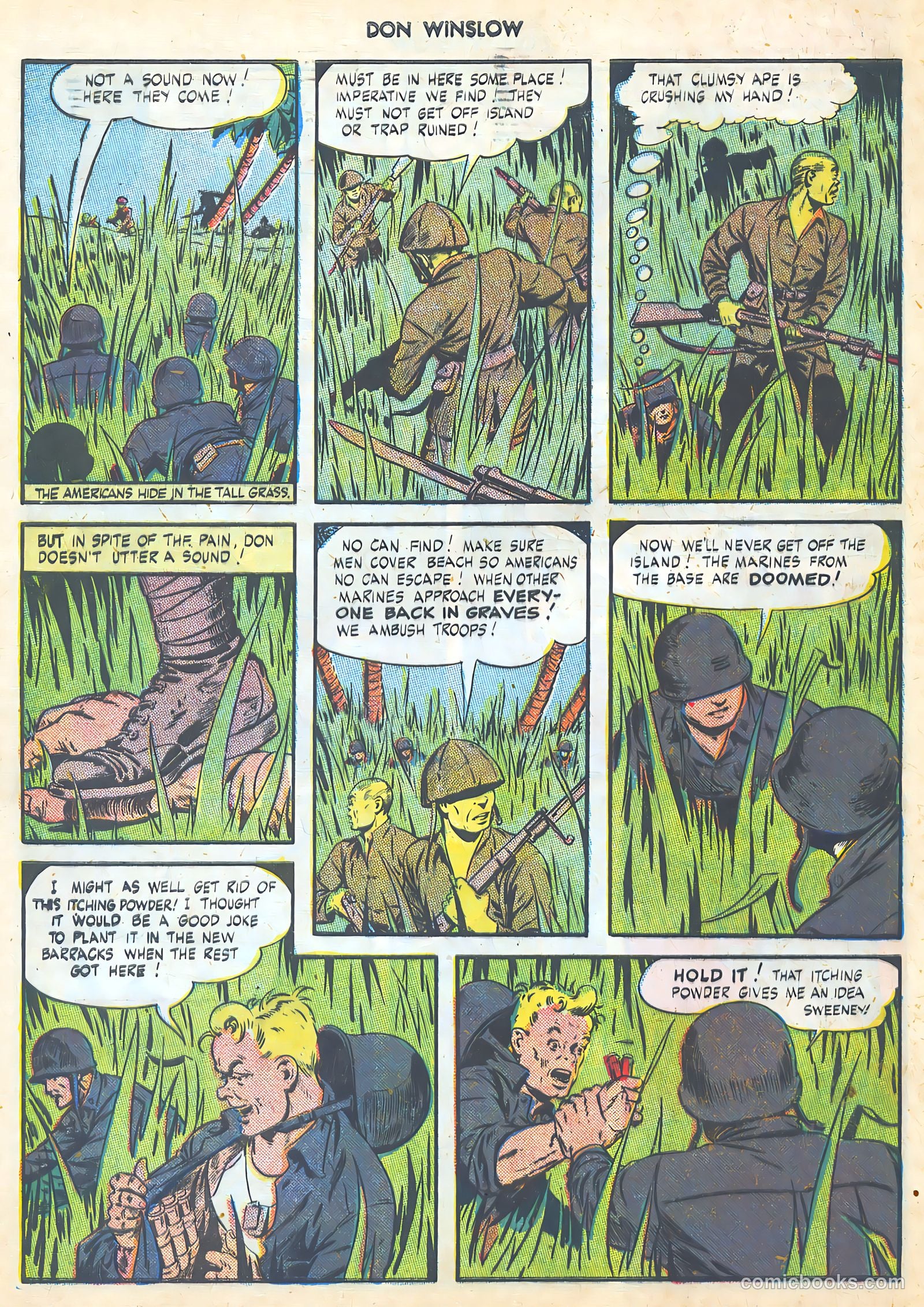 Don Winslow of the Navy #32 (1946) — page 28 of 37