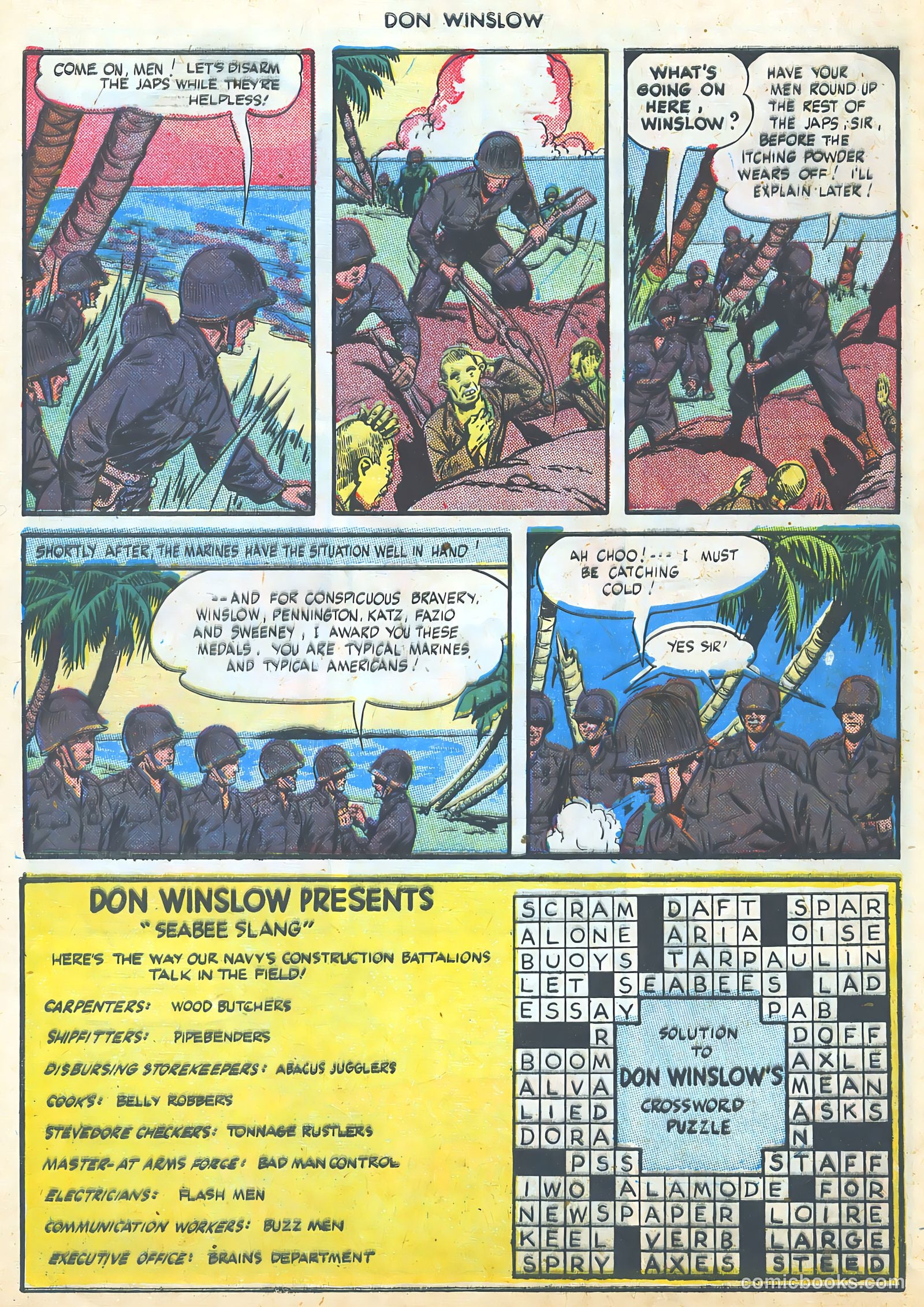 Don Winslow of the Navy #32 (1946) — page 32 of 37