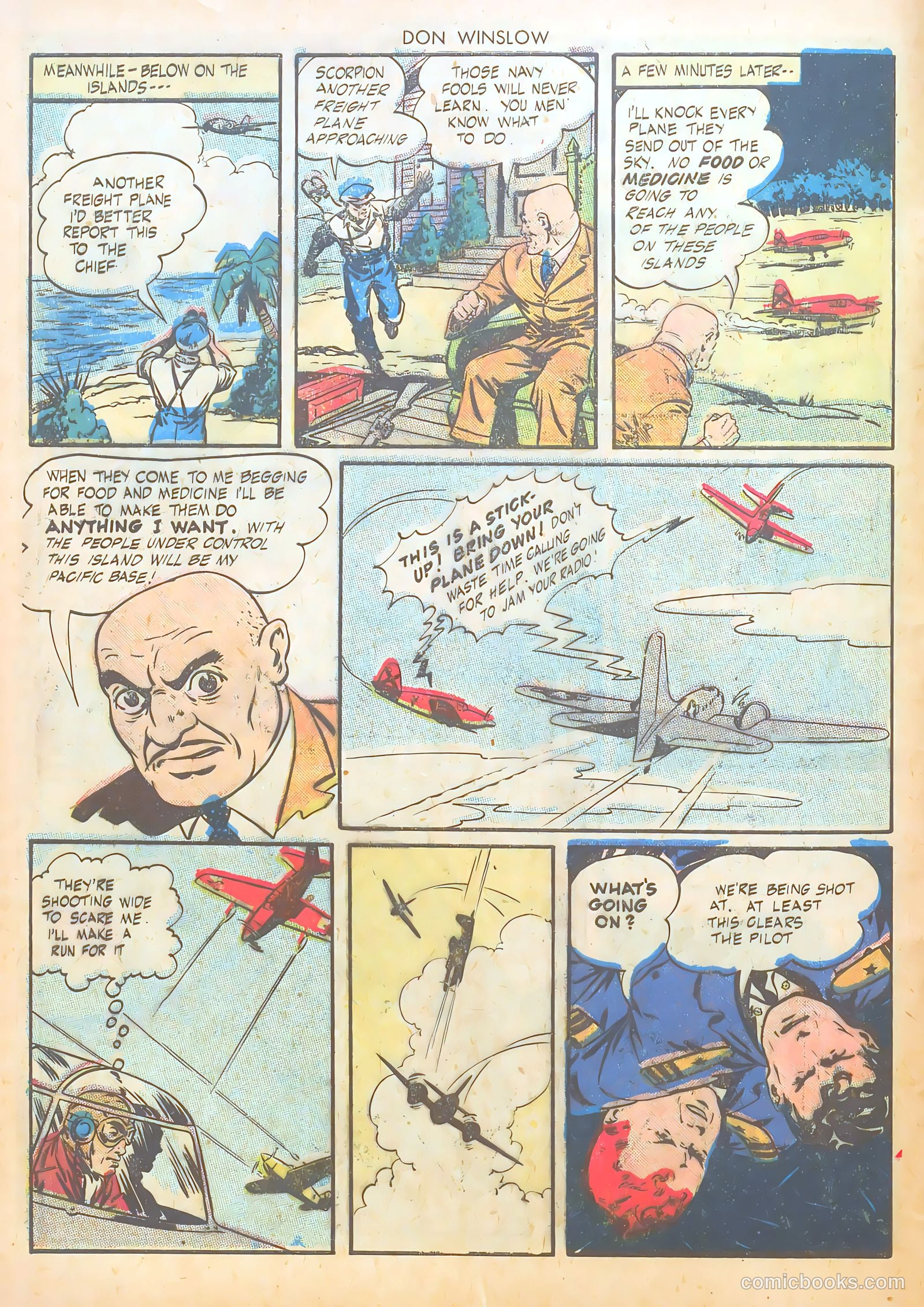 Don Winslow of the Navy #33 (1946) — page 6 of 53