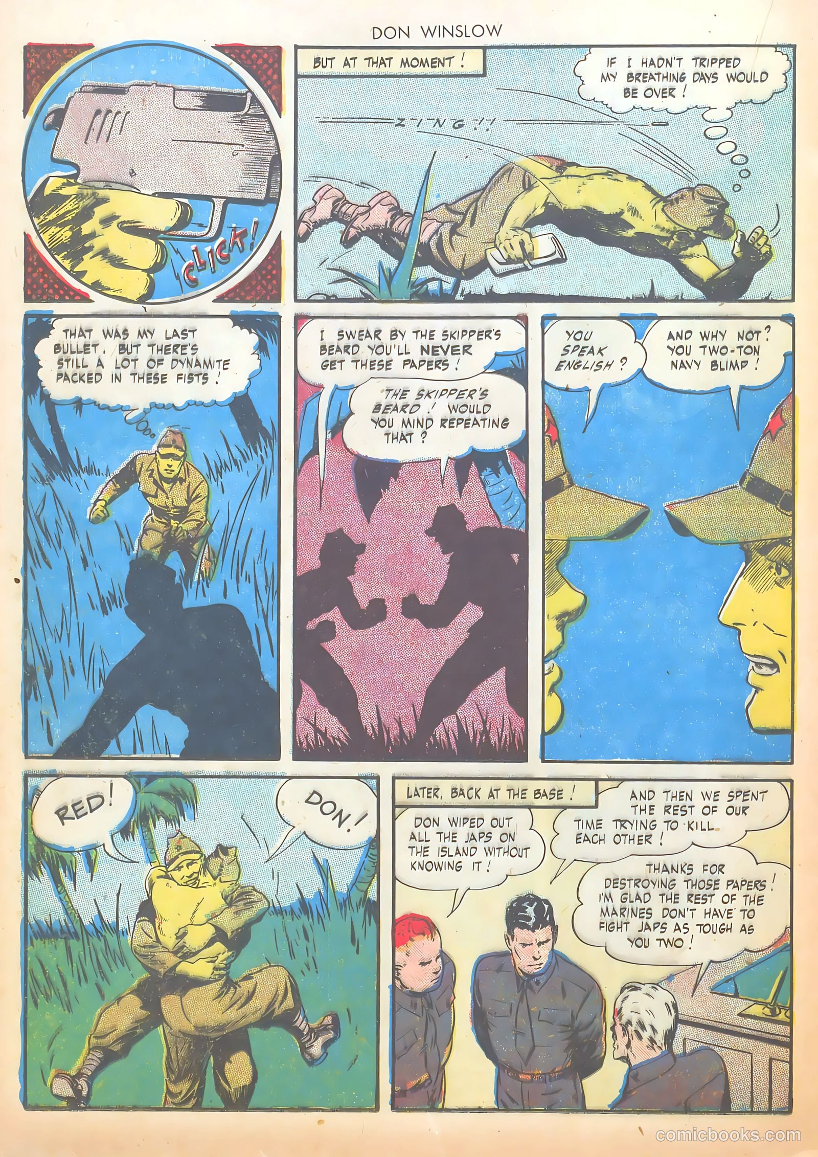 Don Winslow of the Navy #33 (1946) — page 32 of 53