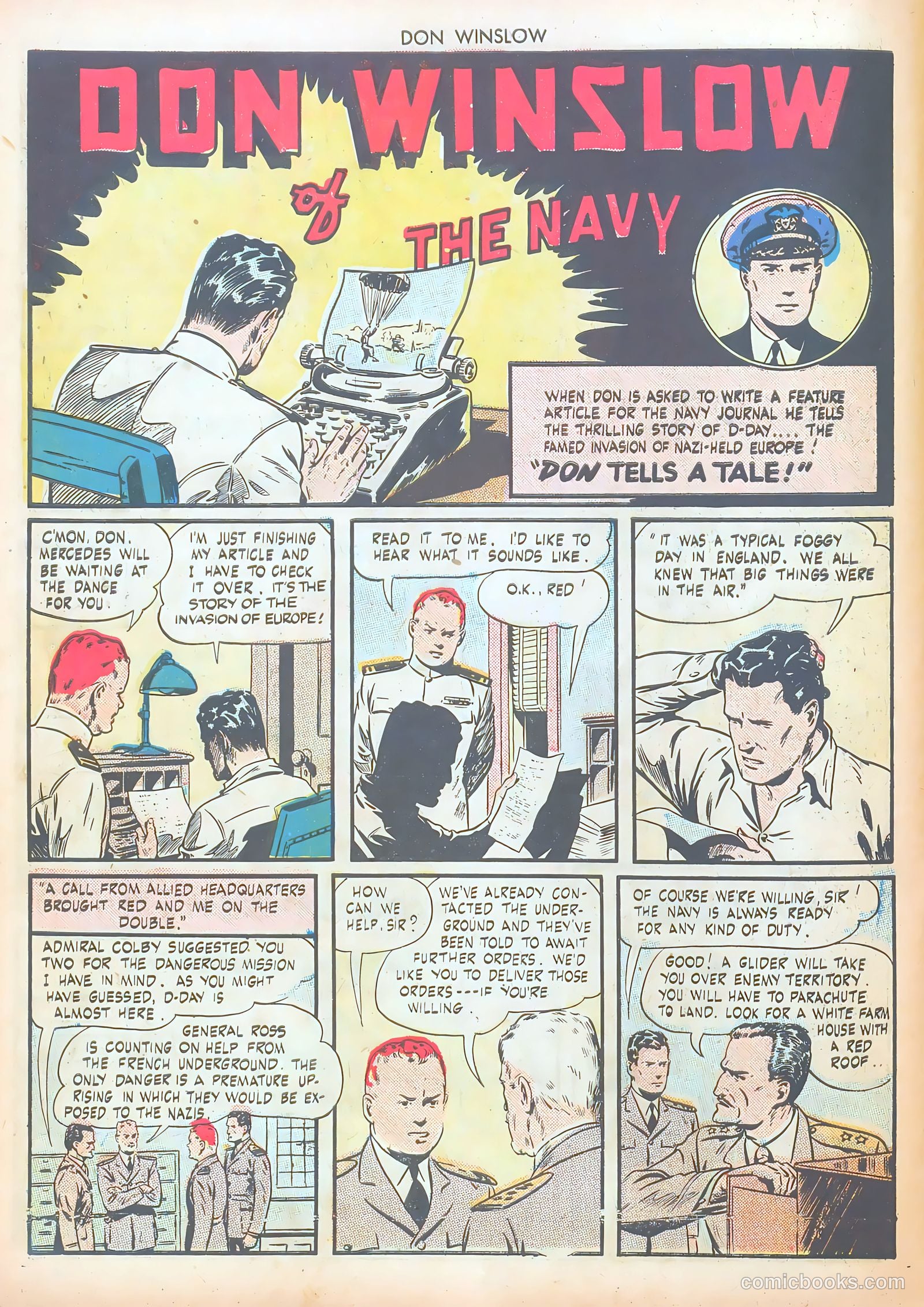 Don Winslow of the Navy #33 (1946) — page 40 of 53
