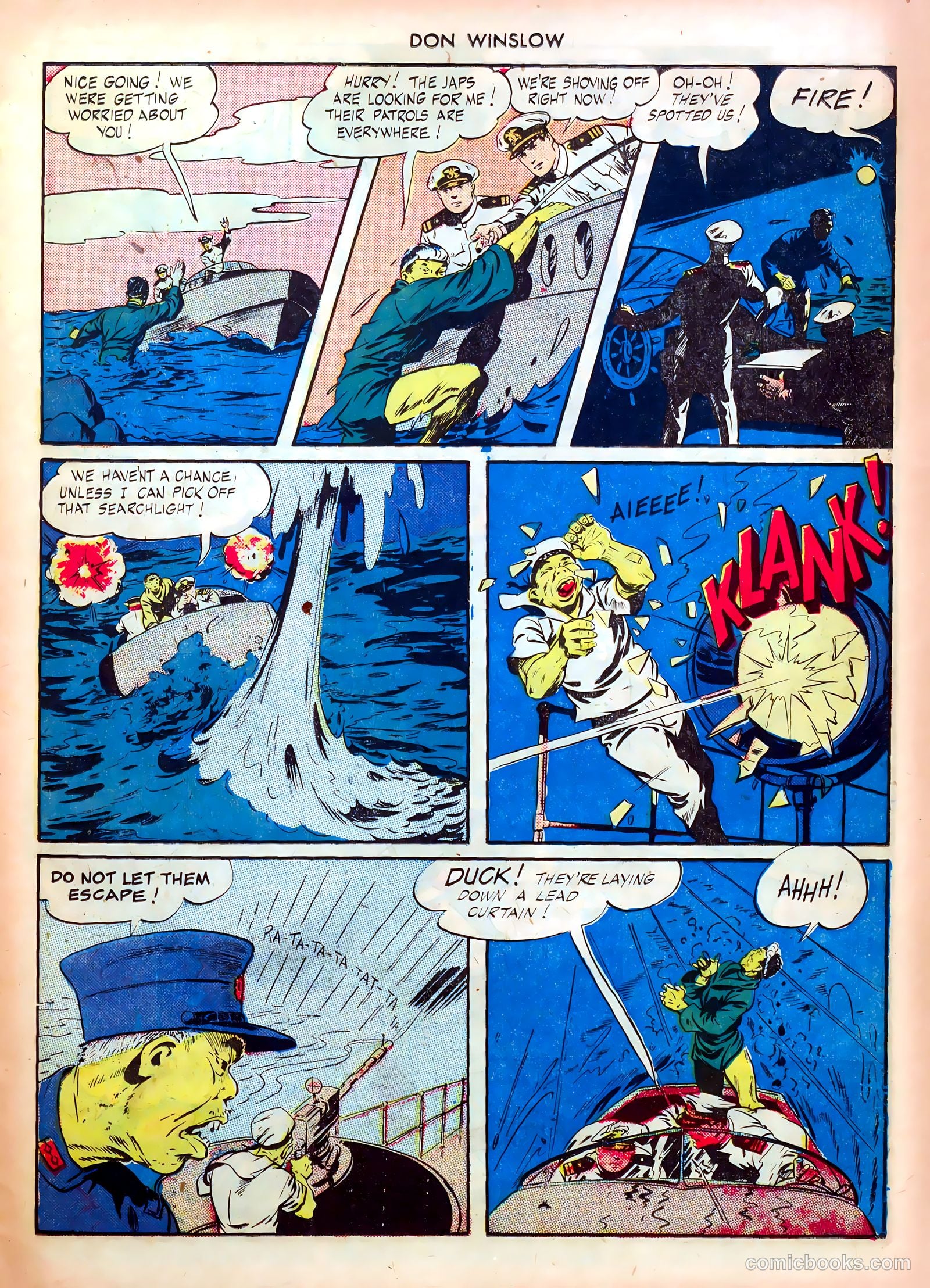 Don Winslow of the Navy #34 (1946) — page 15 of 52