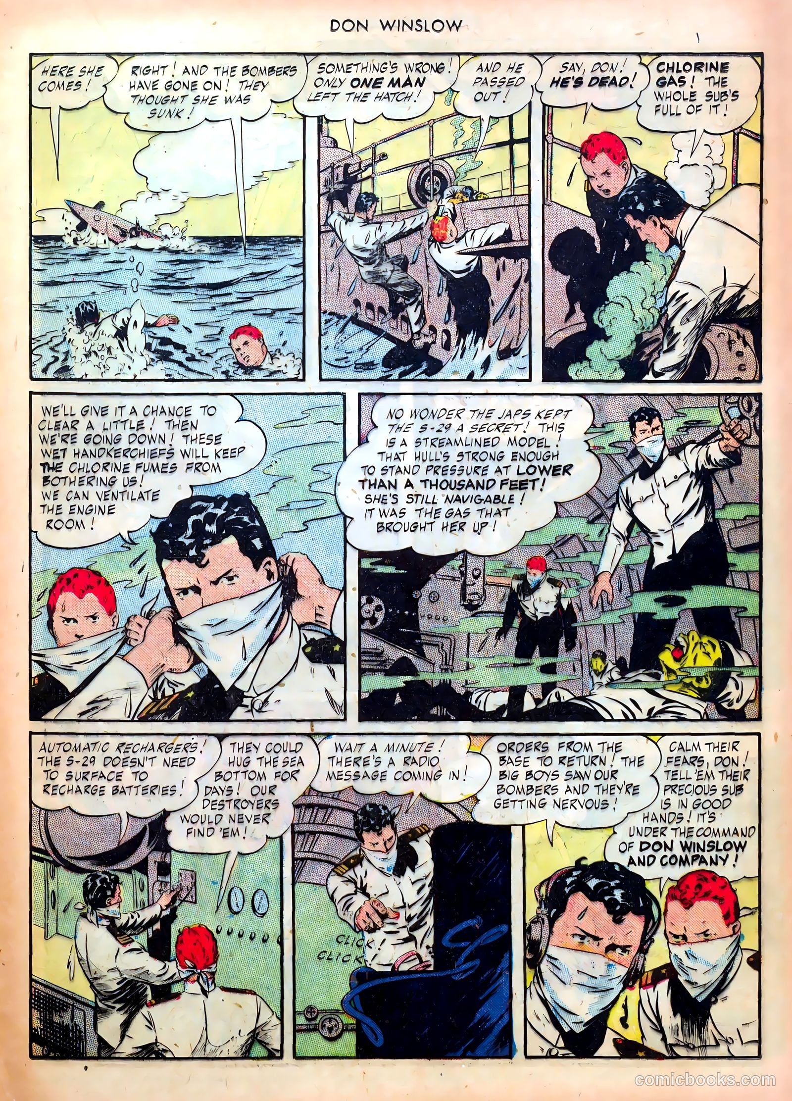 Don Winslow of the Navy #34 (1946) — page 19 of 52
