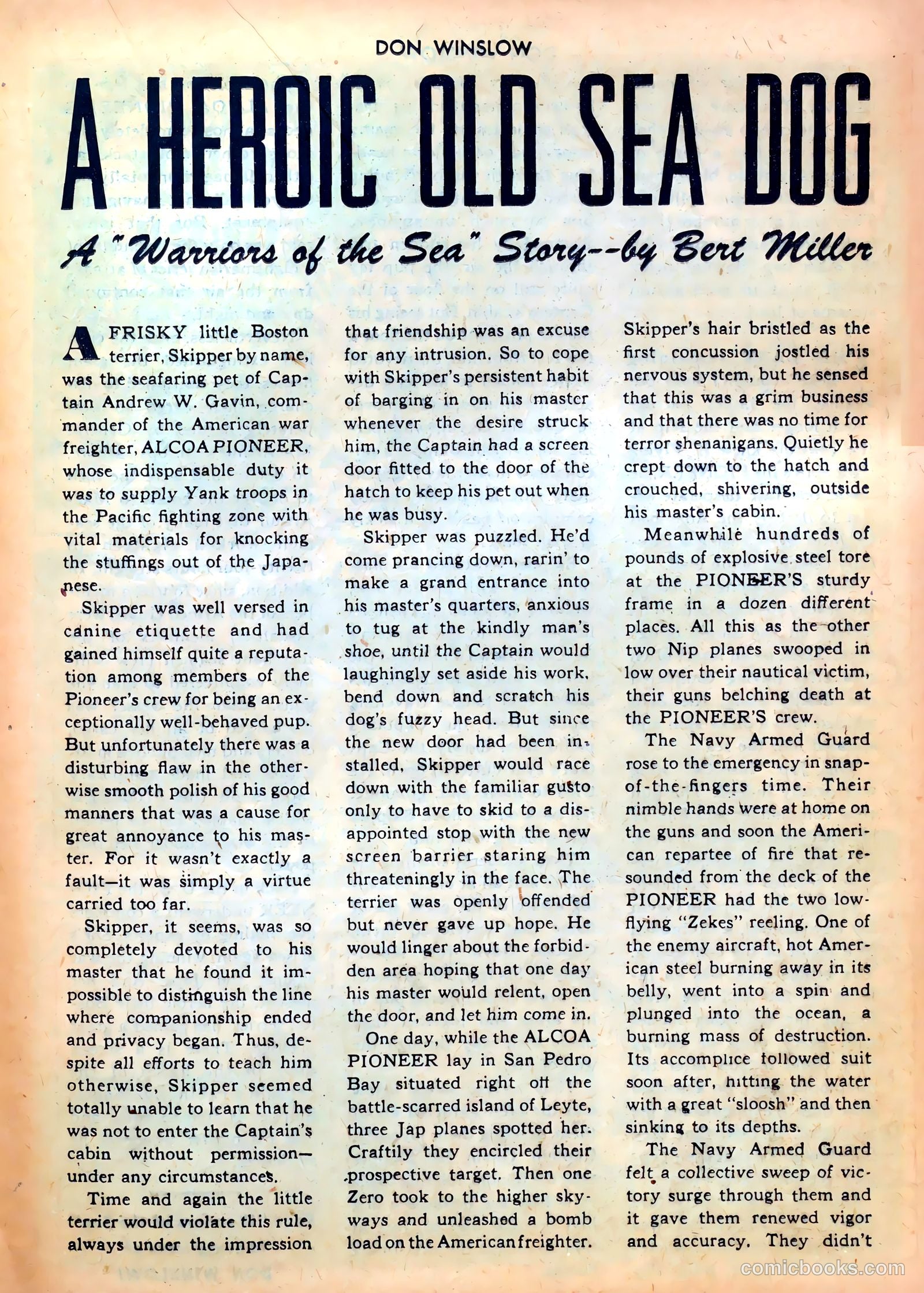 Don Winslow of the Navy #34 (1946) — page 23 of 52