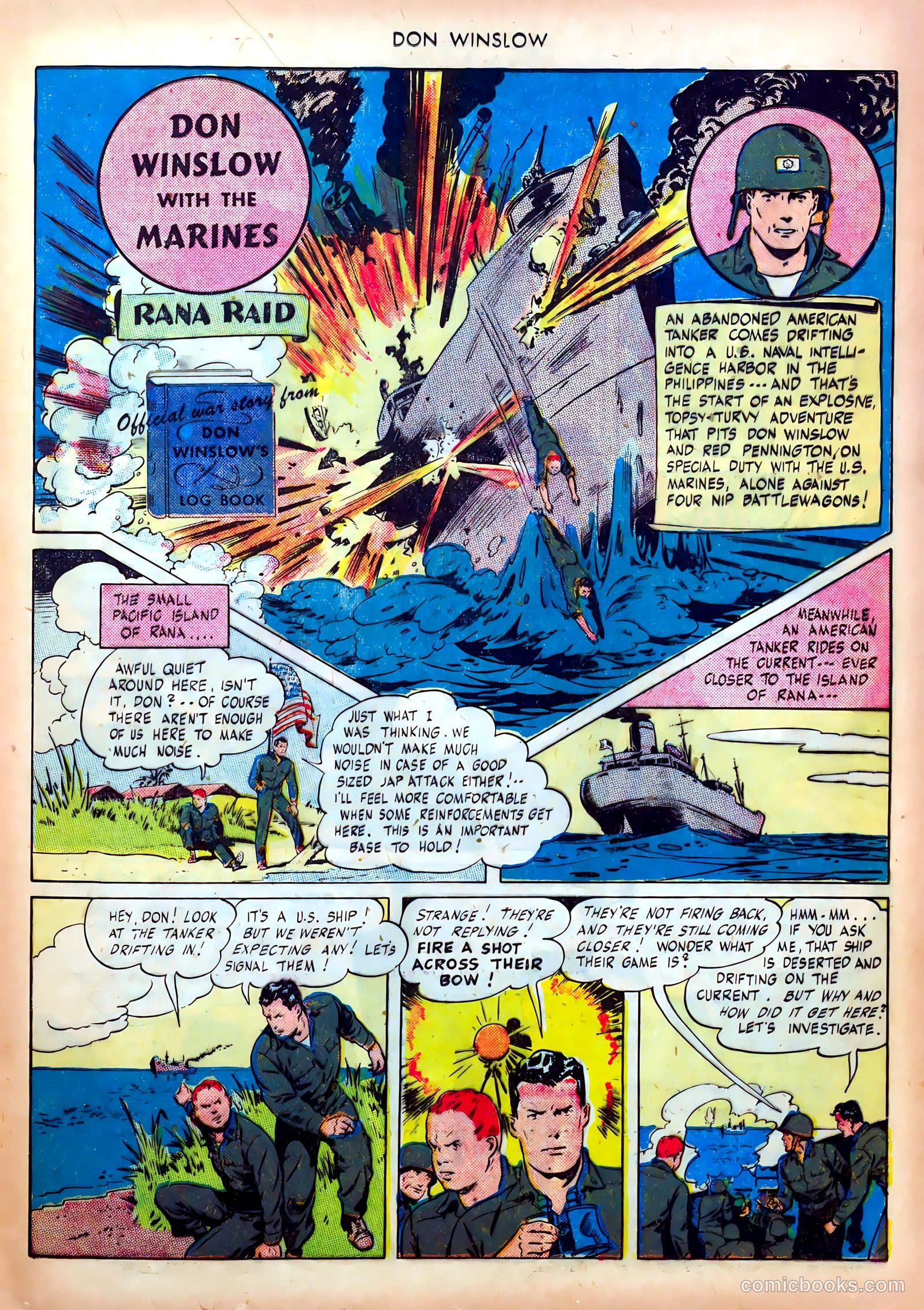 Don Winslow of the Navy #34 (1946) — page 25 of 52