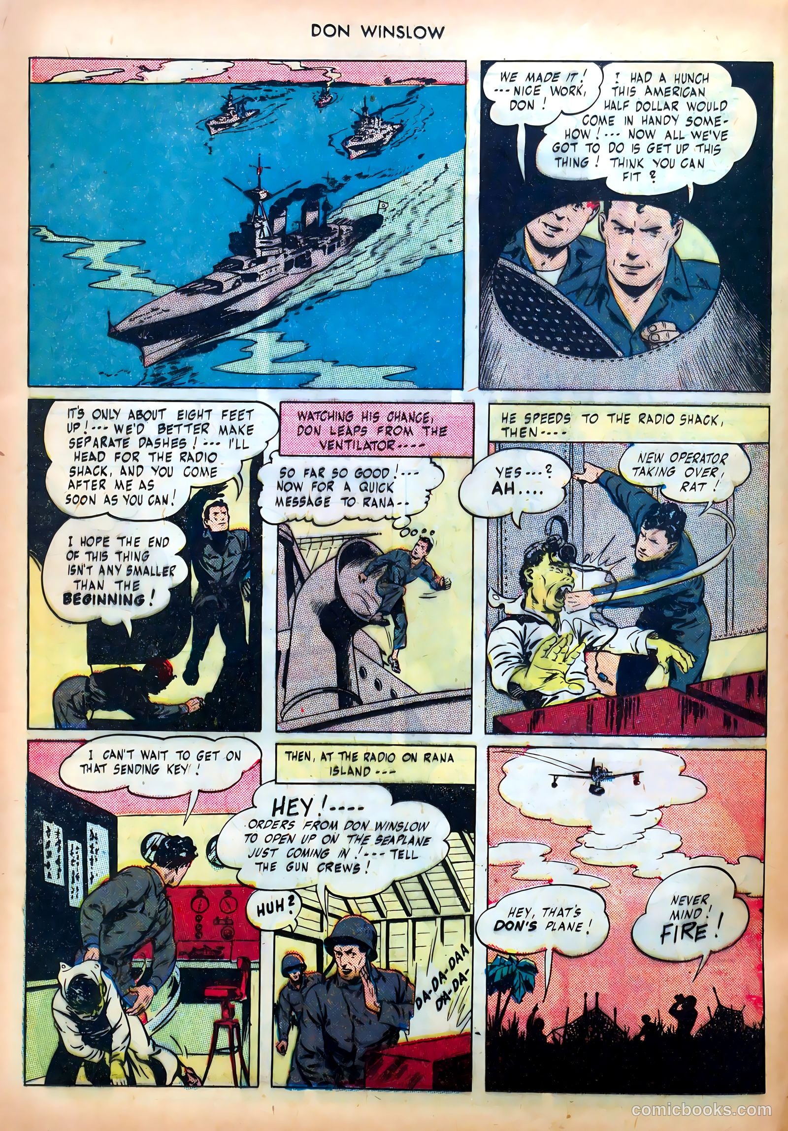 Don Winslow of the Navy #34 (1946) — page 30 of 52