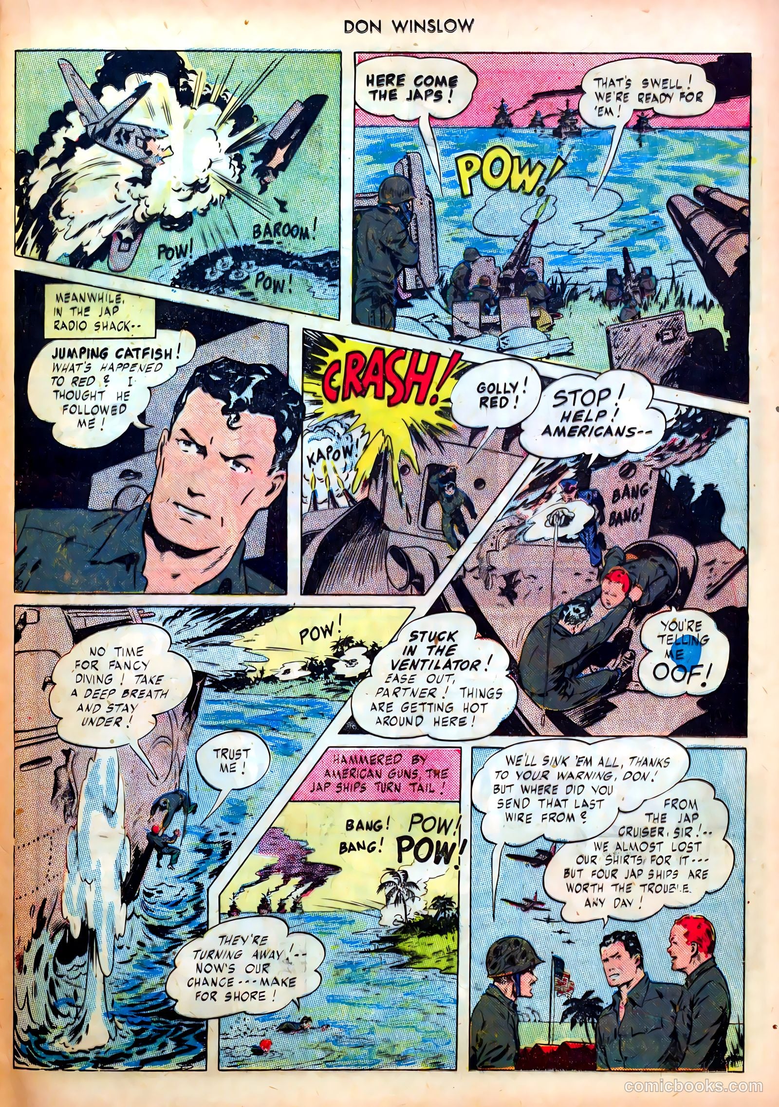 Don Winslow of the Navy #34 (1946) — page 31 of 52