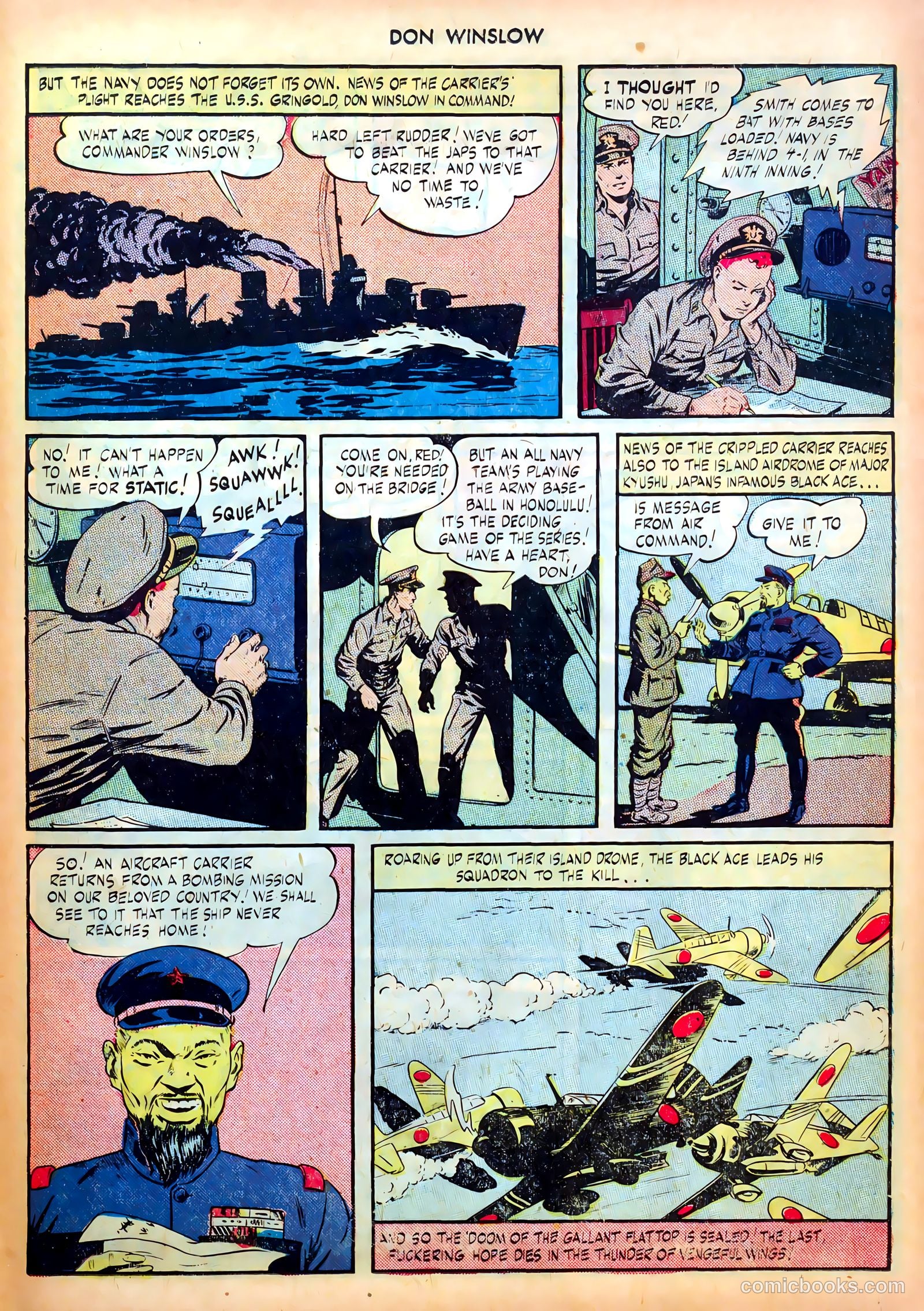 Don Winslow of the Navy #34 (1946) — page 35 of 52