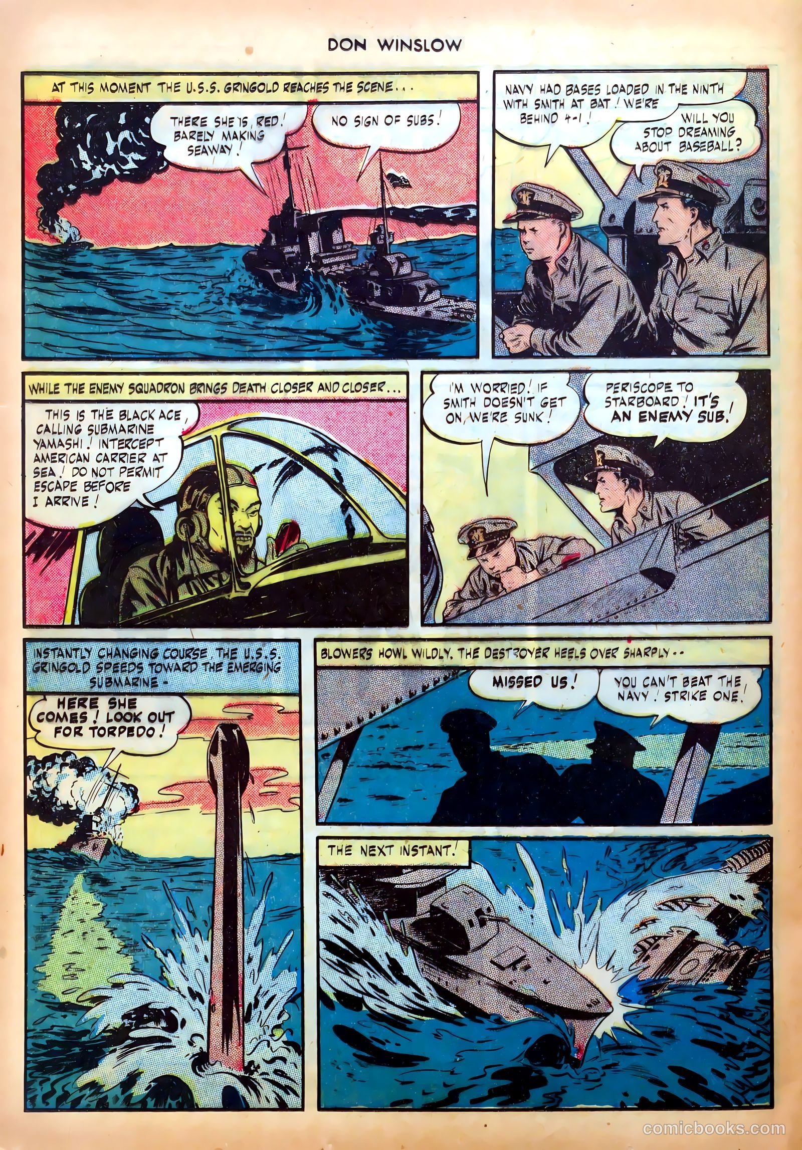 Don Winslow of the Navy #34 (1946) — page 36 of 52