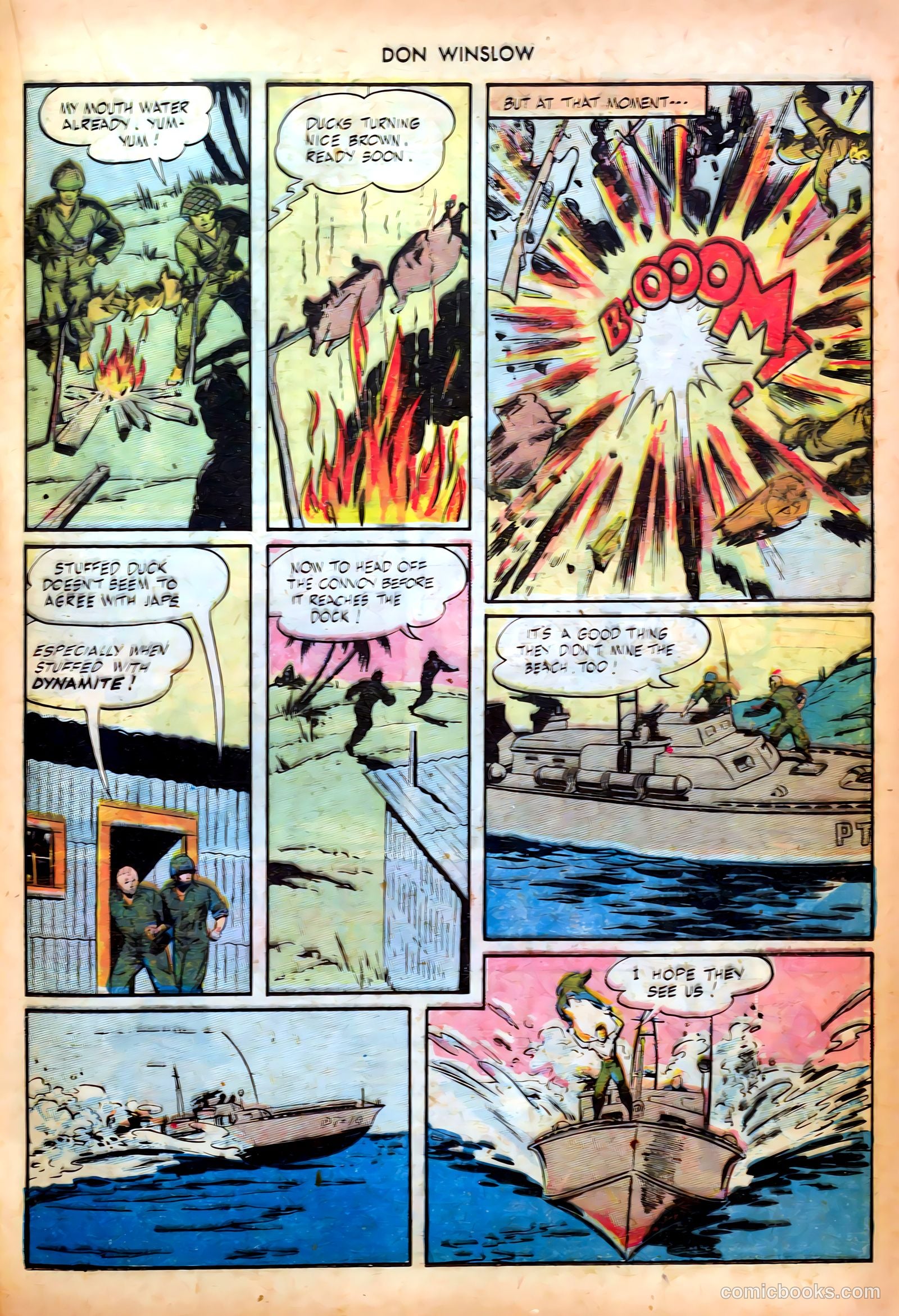 Don Winslow of the Navy #35 (1946) — page 23 of 52