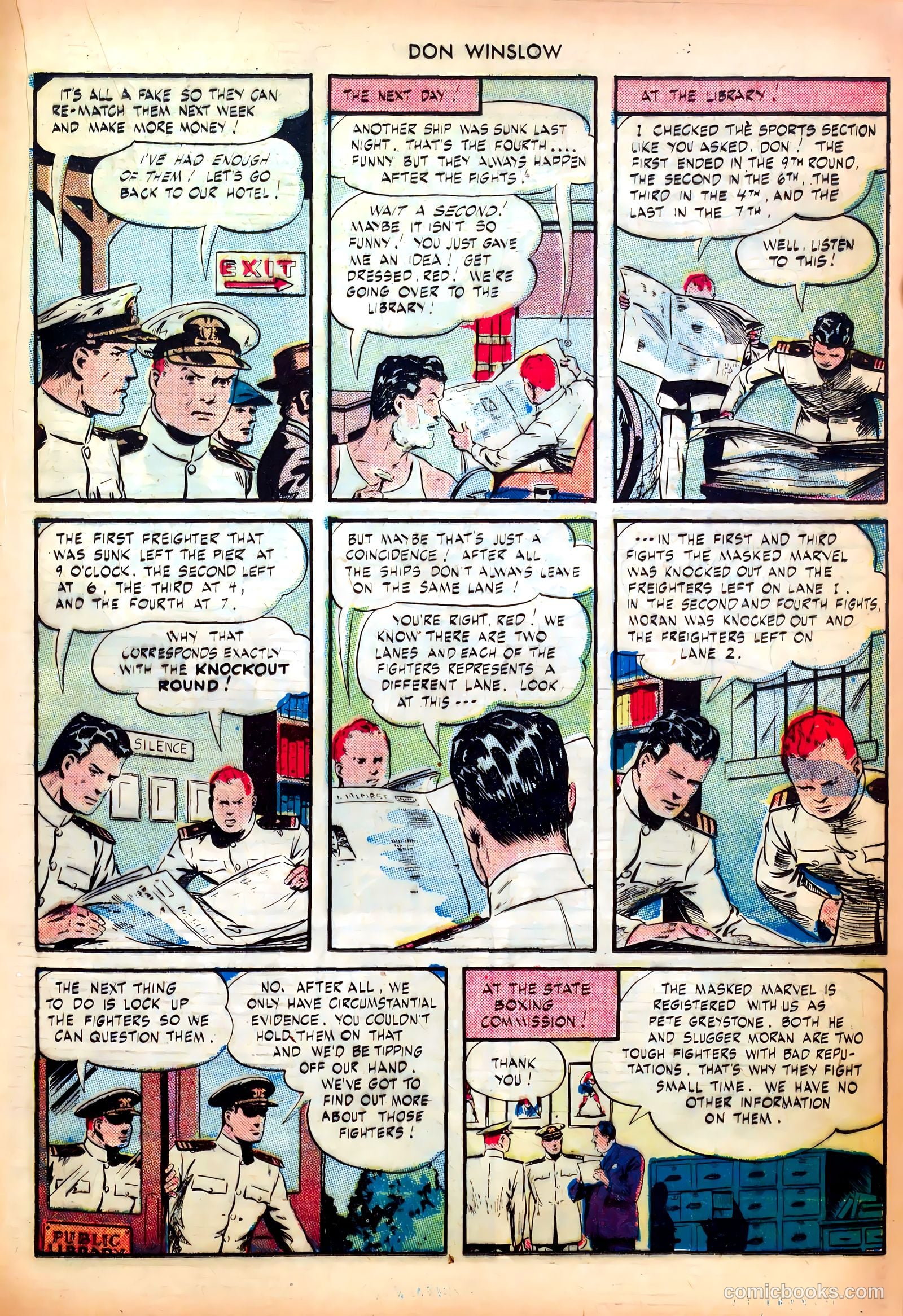 Don Winslow of the Navy #35 (1946) — page 27 of 52