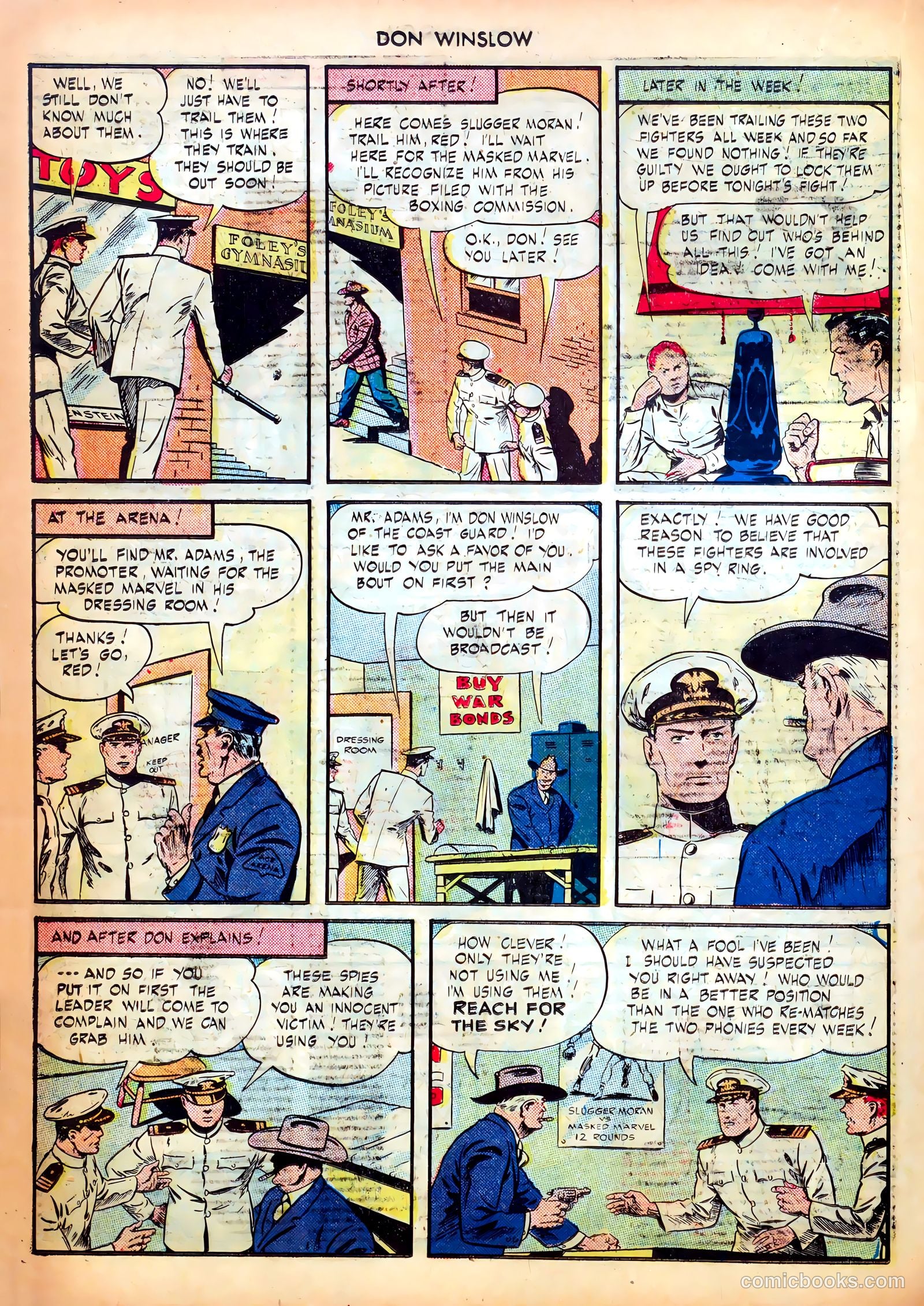Don Winslow of the Navy #35 (1946) — page 28 of 52