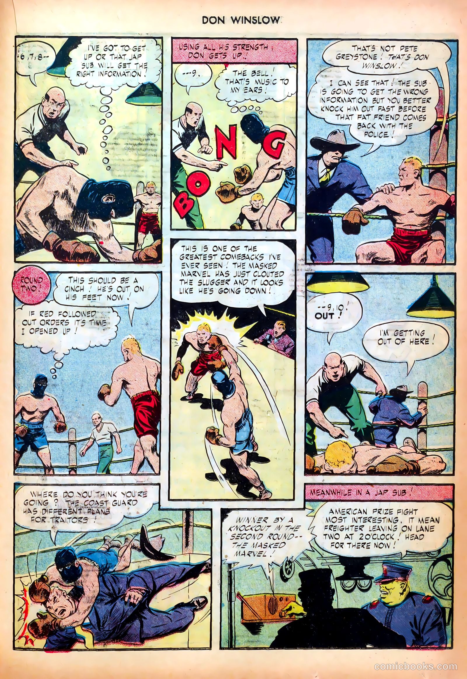 Don Winslow of the Navy #35 (1946) — page 31 of 52