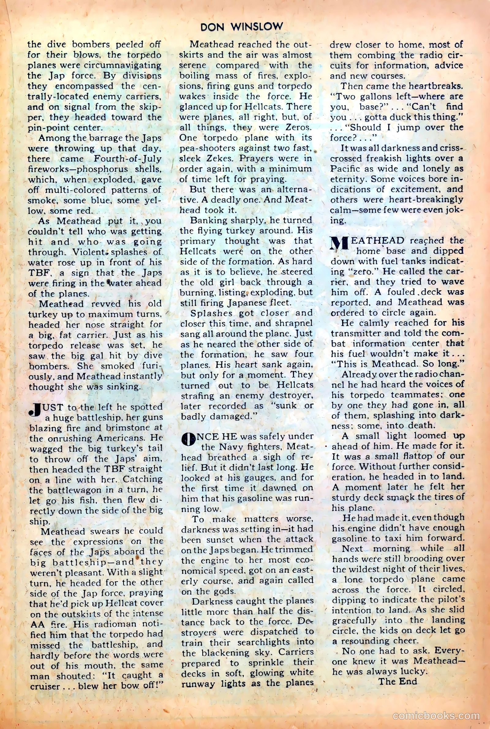 Don Winslow of the Navy #35 (1946) — page 35 of 52