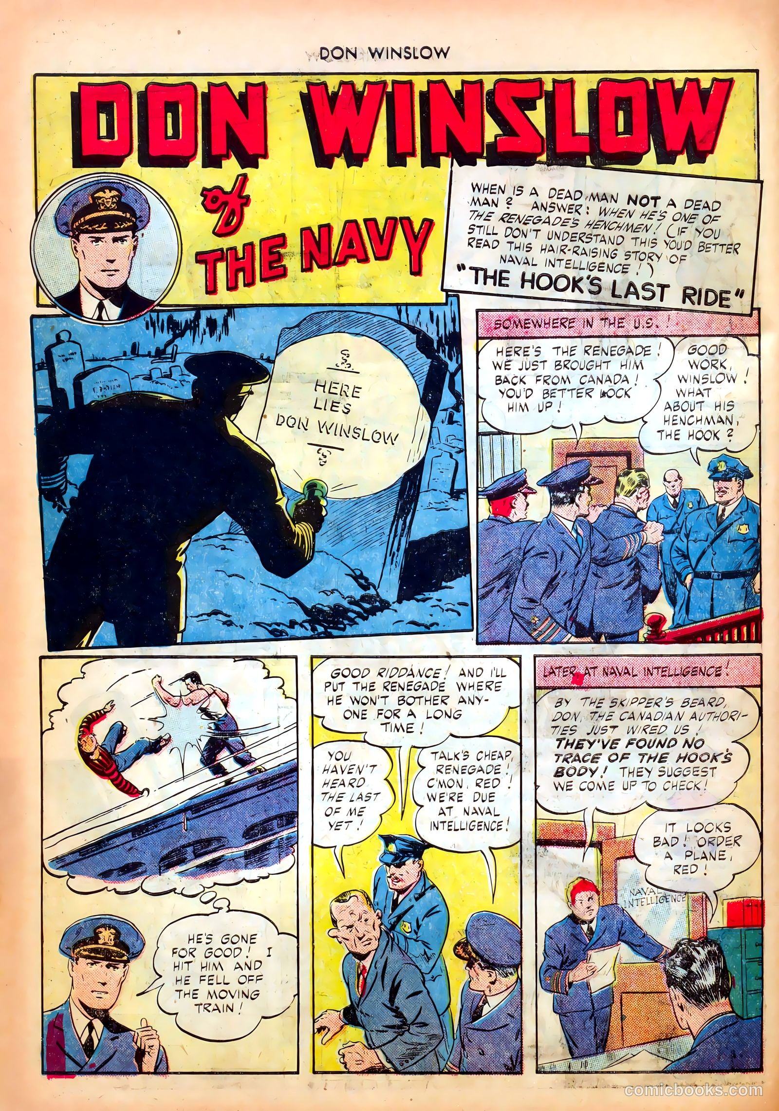 Don Winslow of the Navy #35 (1946) — page 40 of 52