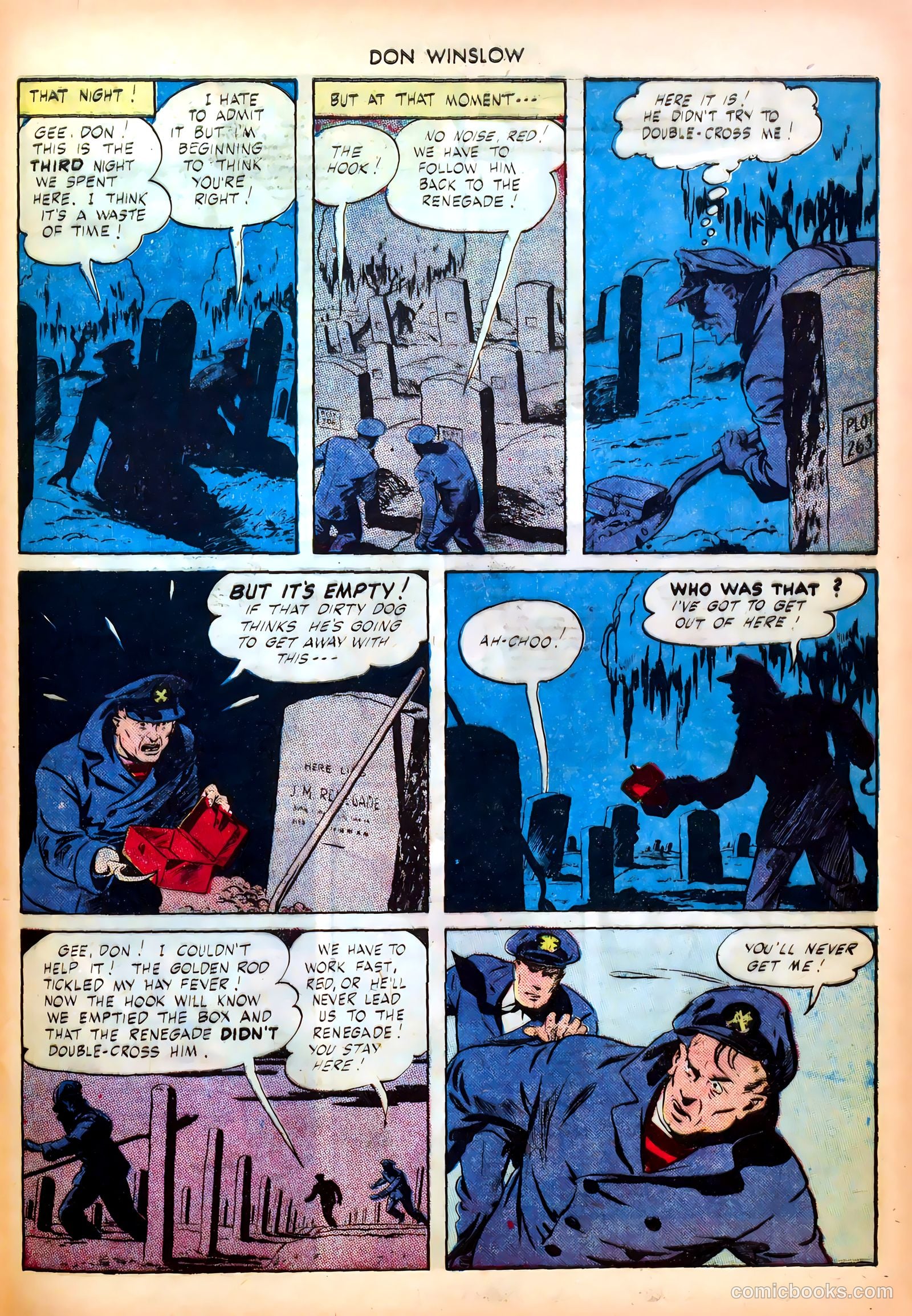 Don Winslow of the Navy #35 (1946) — page 45 of 52