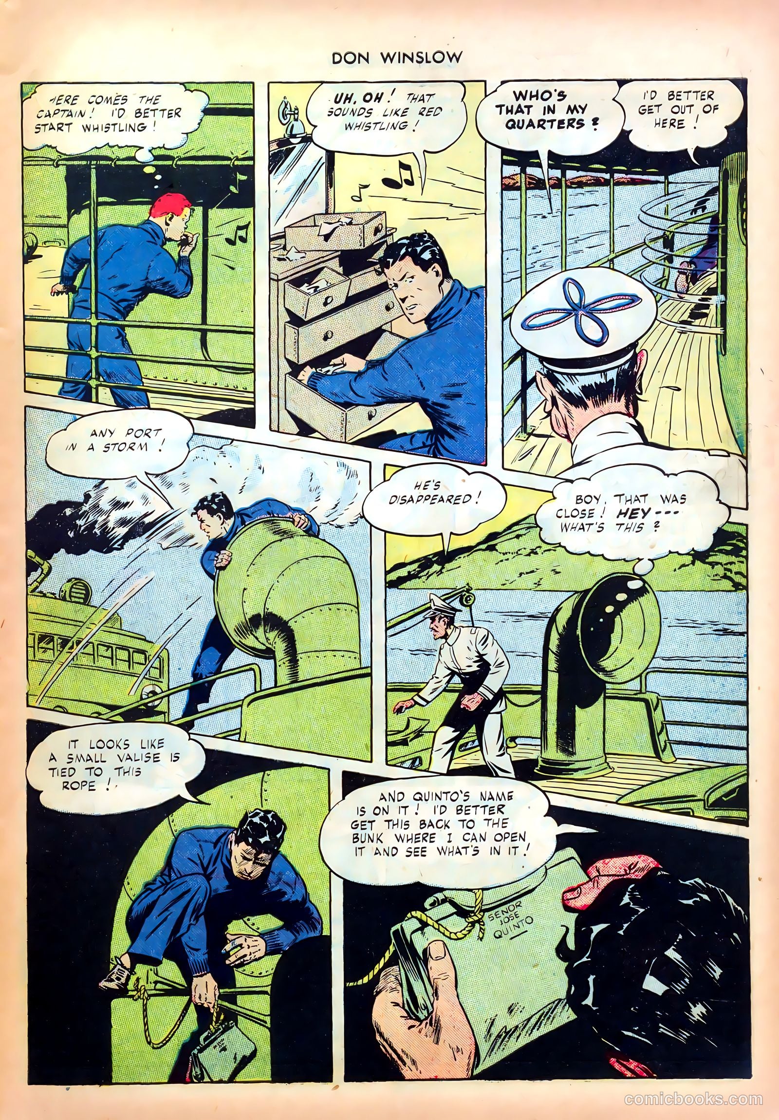 Don Winslow of the Navy #36 (1946) — page 9 of 52