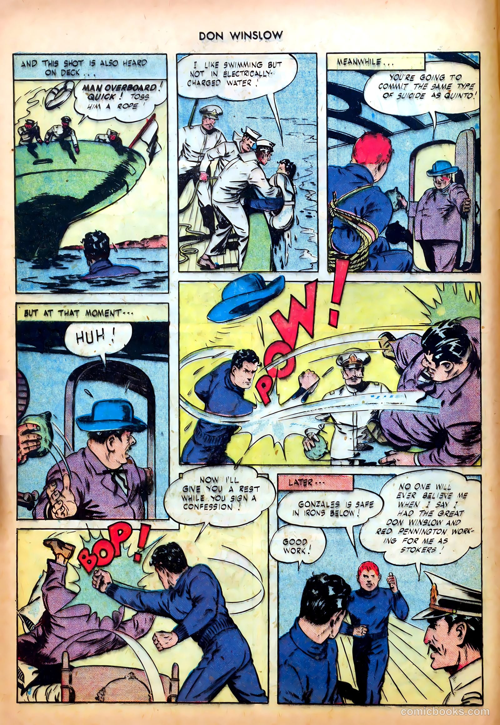 Don Winslow of the Navy #36 (1946) — page 12 of 52