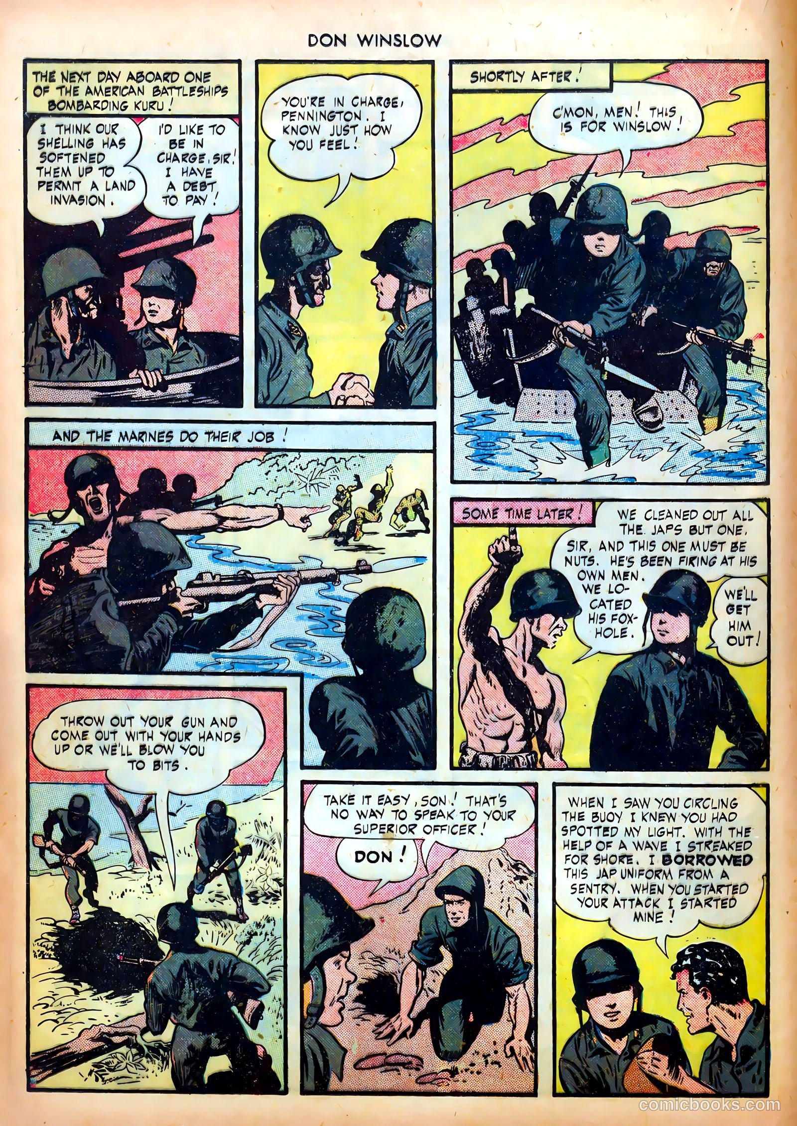 Don Winslow of the Navy #36 (1946) — page 22 of 52