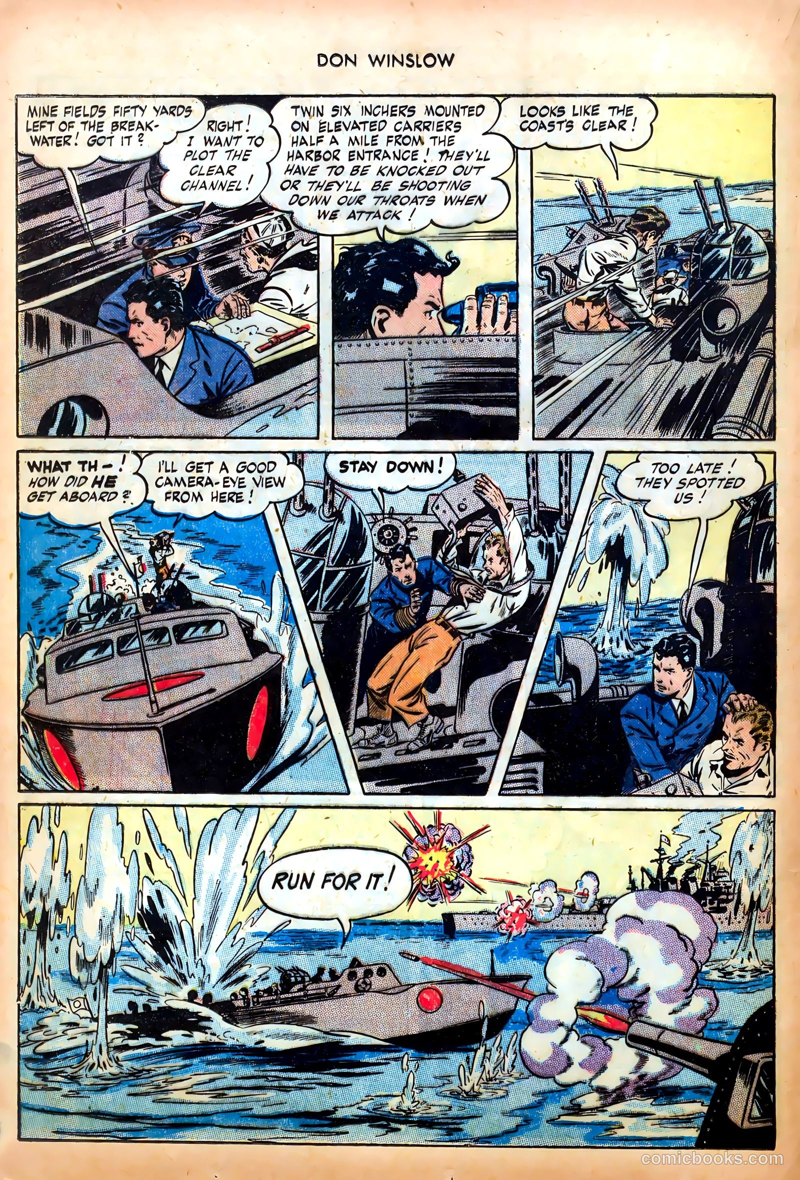 Don Winslow of the Navy #36 (1946) — page 28 of 52