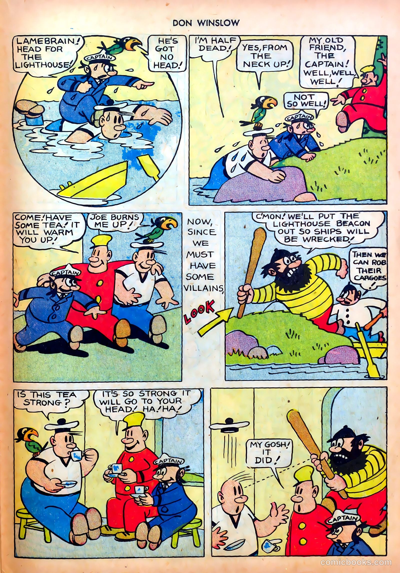 Don Winslow of the Navy #36 (1946) — page 35 of 52