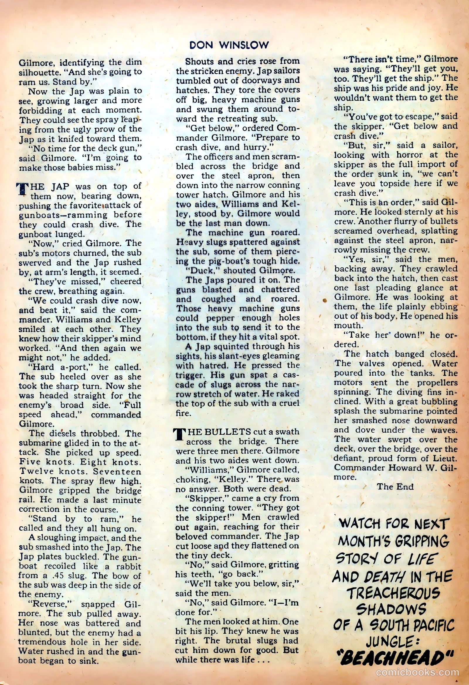 Don Winslow of the Navy #36 (1946) — page 40 of 52