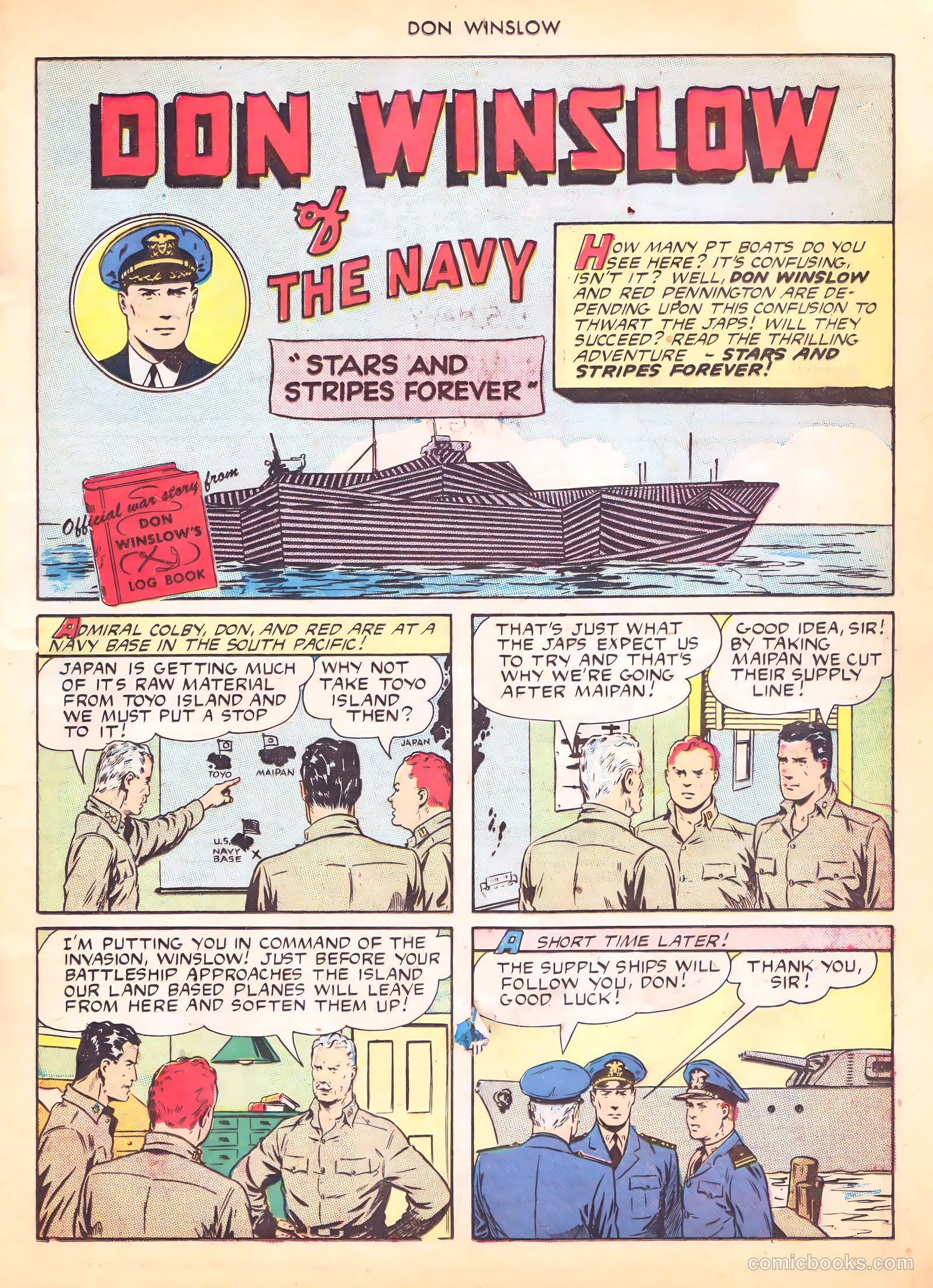 Don Winslow of the Navy #37 (1946) — page 15 of 52