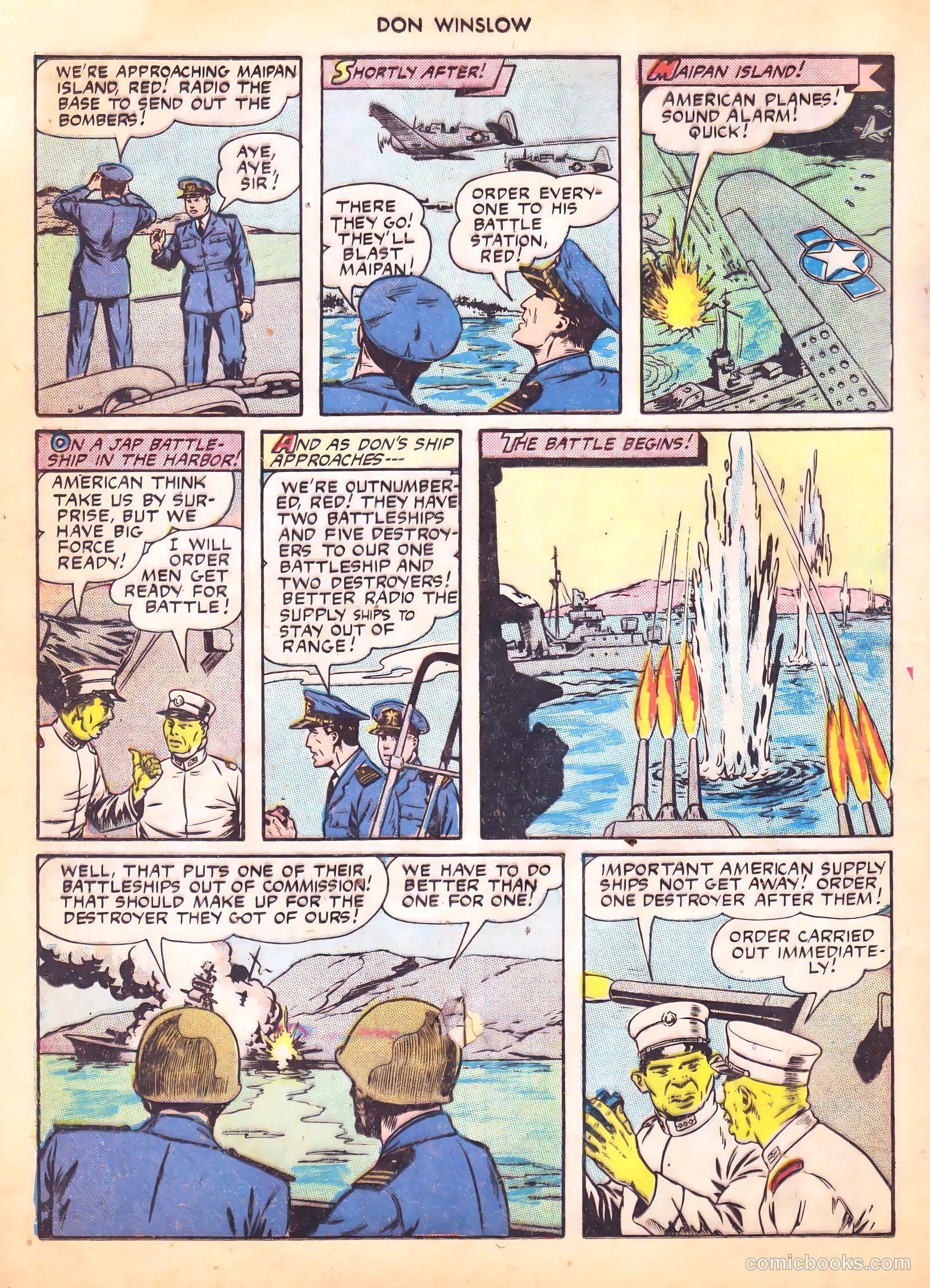 Don Winslow of the Navy #37 (1946) — page 16 of 52