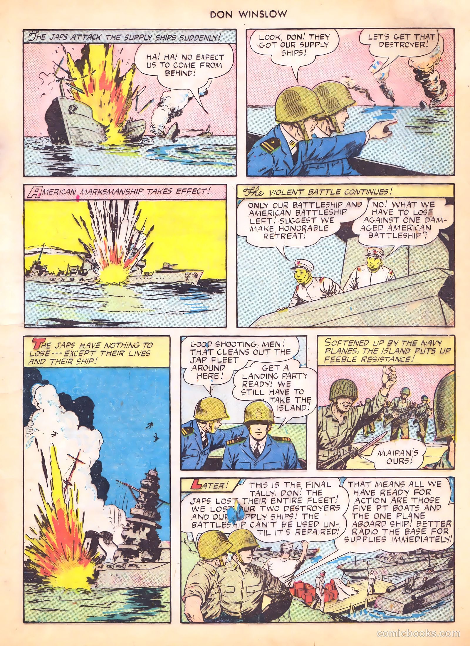 Don Winslow of the Navy #37 (1946) — page 17 of 52