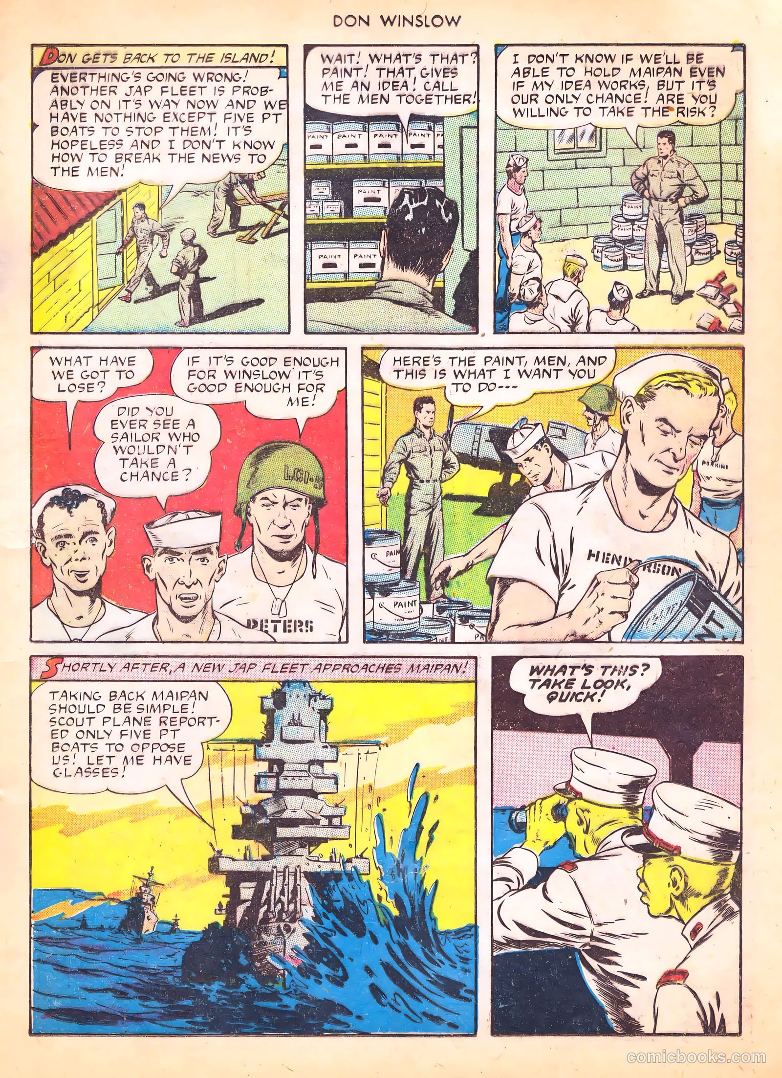 Don Winslow of the Navy #37 (1946) — page 19 of 52