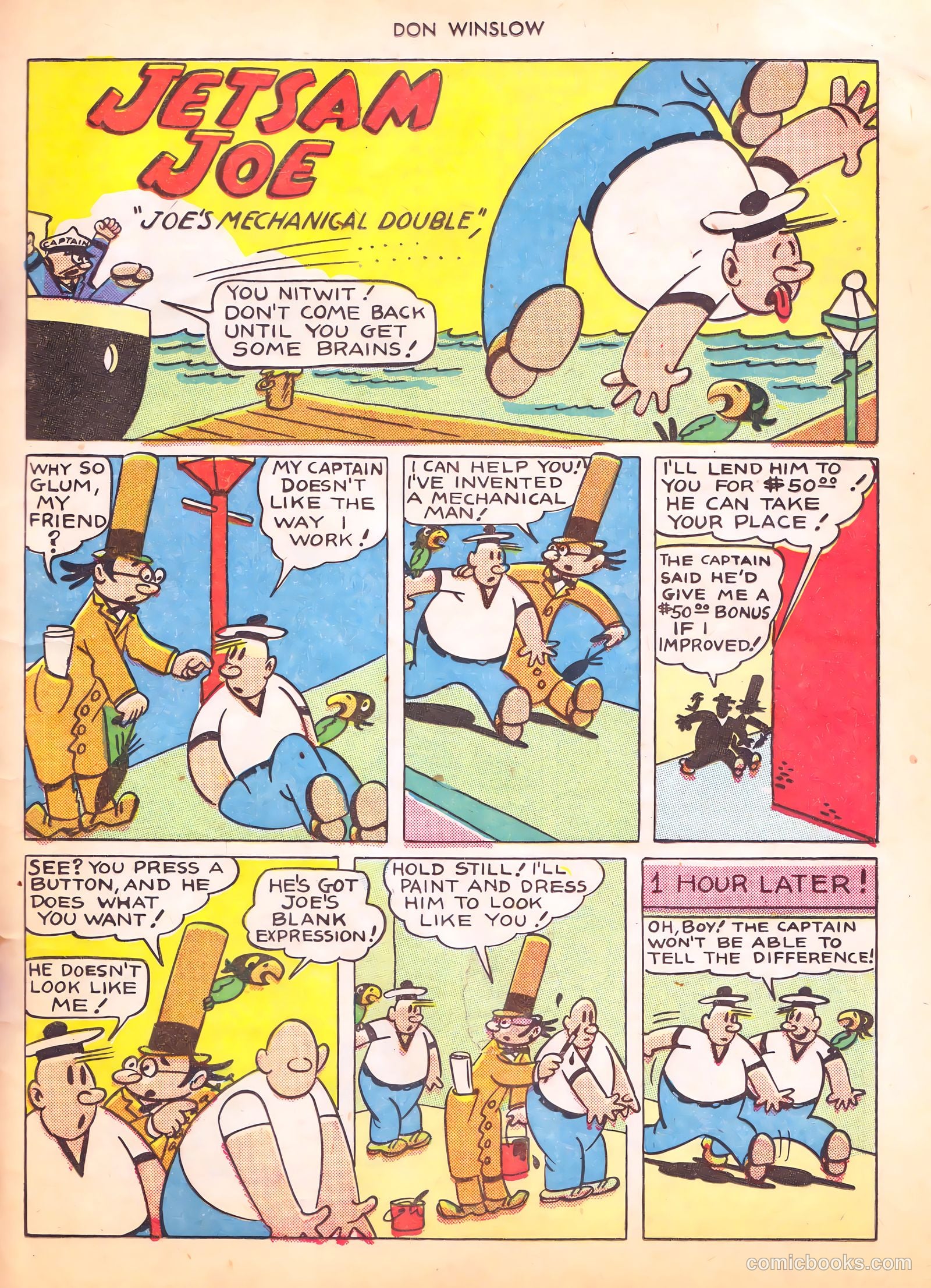 Don Winslow of the Navy #37 (1946) — page 35 of 52
