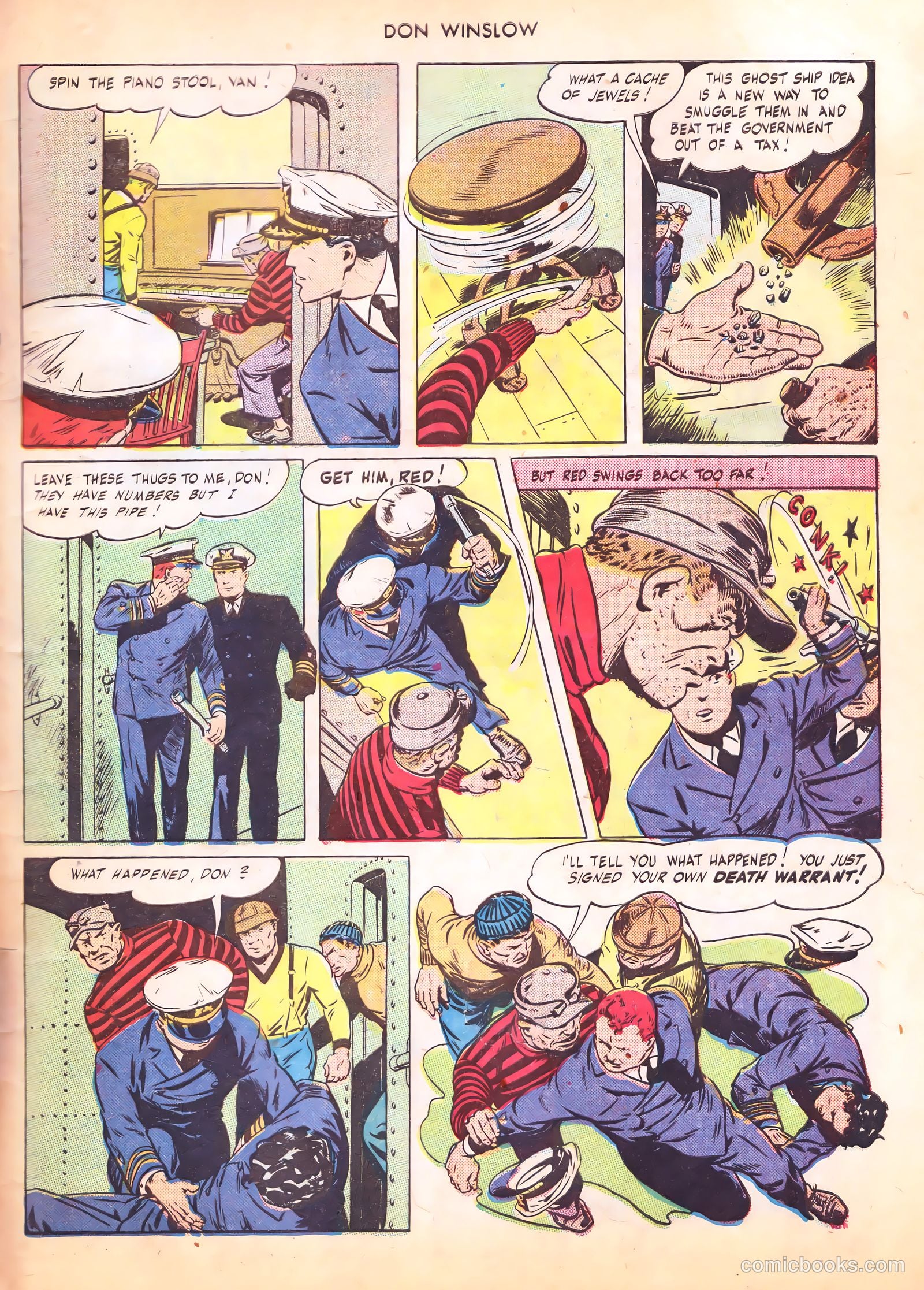 Don Winslow of the Navy #37 (1946) — page 45 of 52