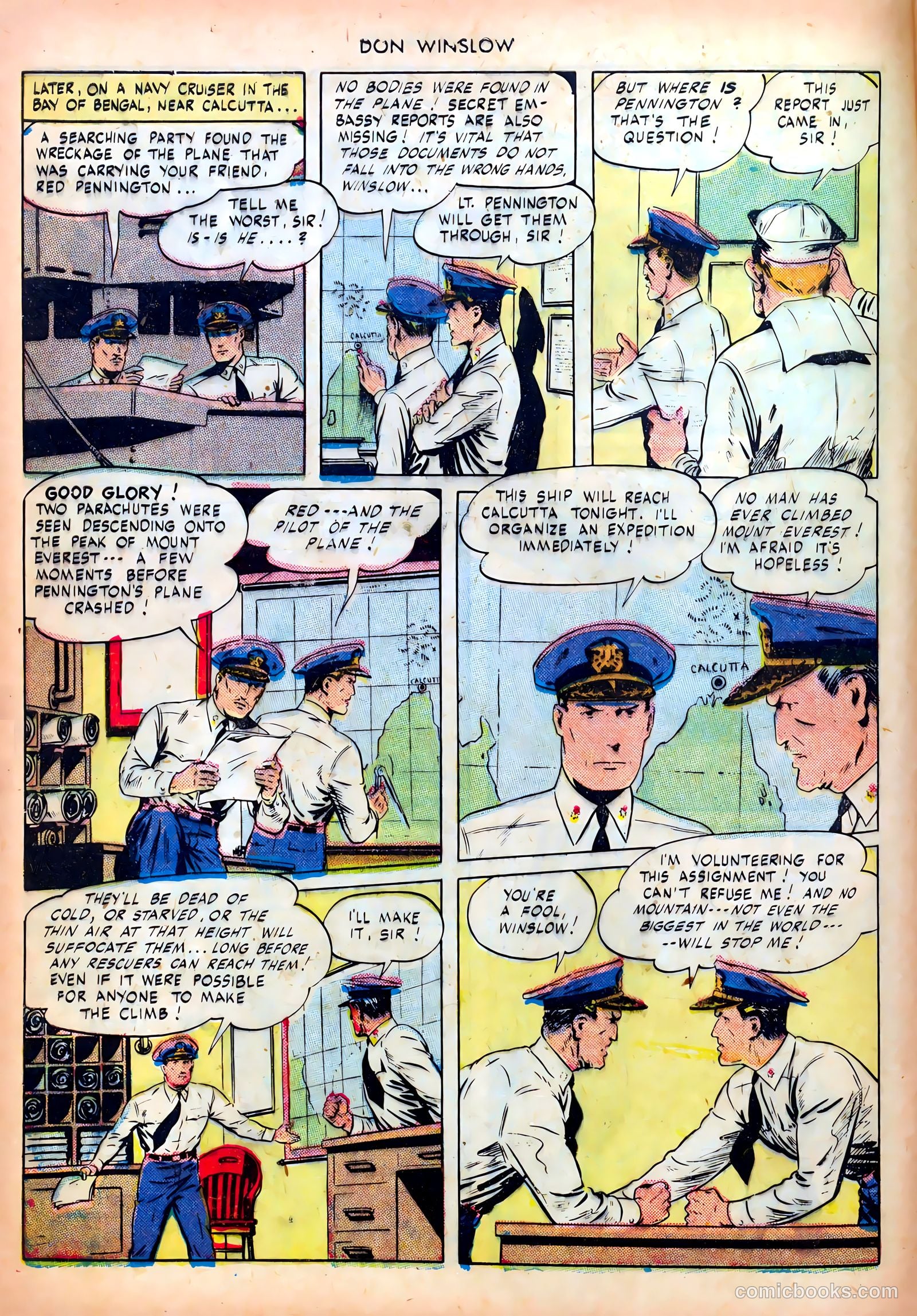 Don Winslow of the Navy #38 (1946) — page 6 of 52