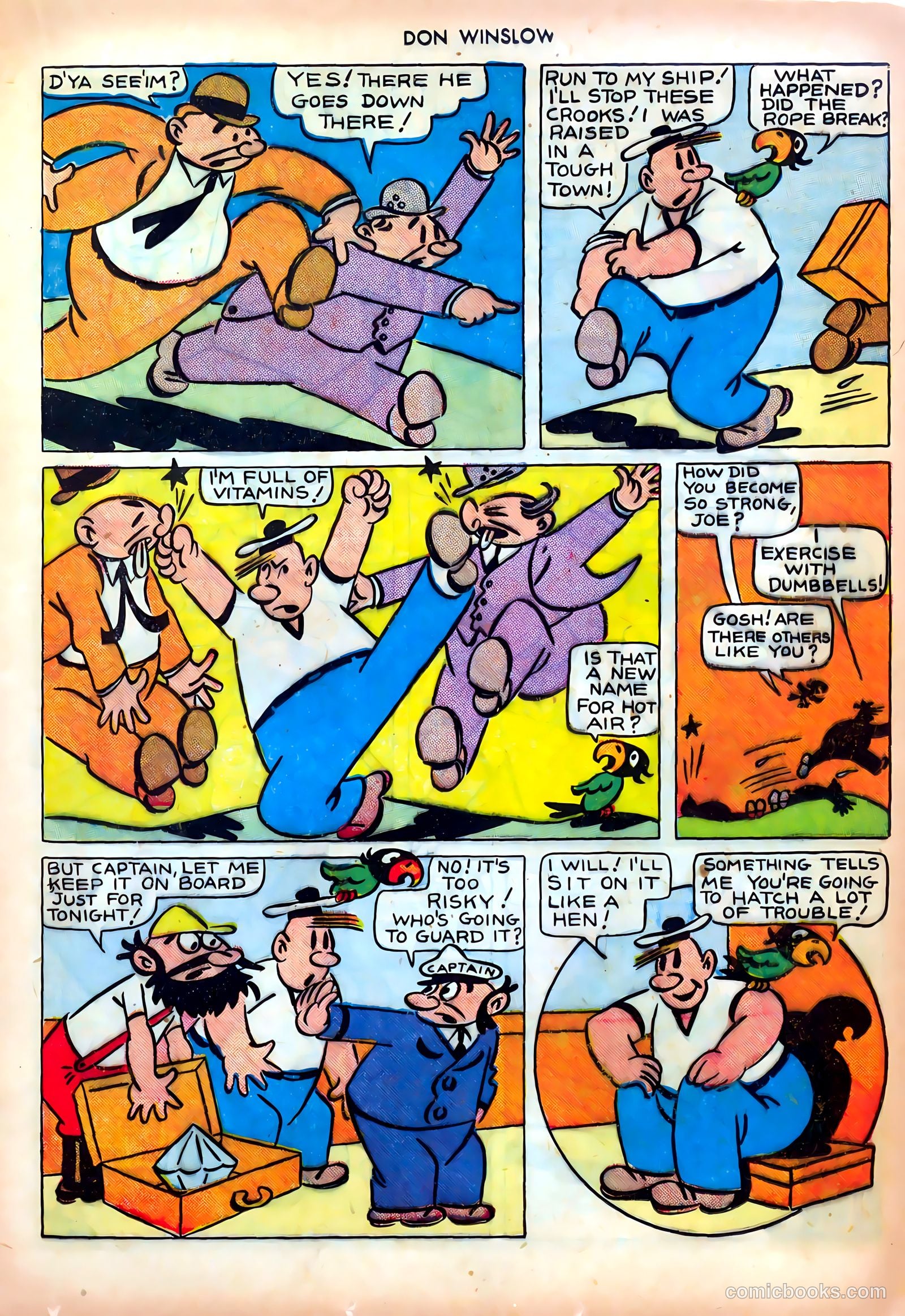 Don Winslow of the Navy #38 (1946) — page 17 of 52