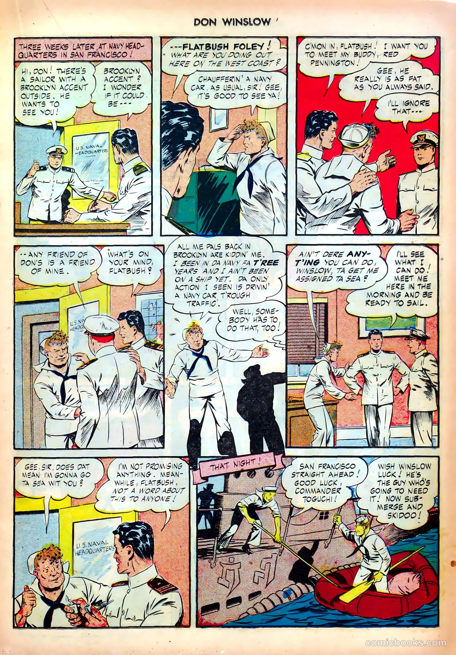 Don Winslow of the Navy #38 (1946) — page 21 of 52