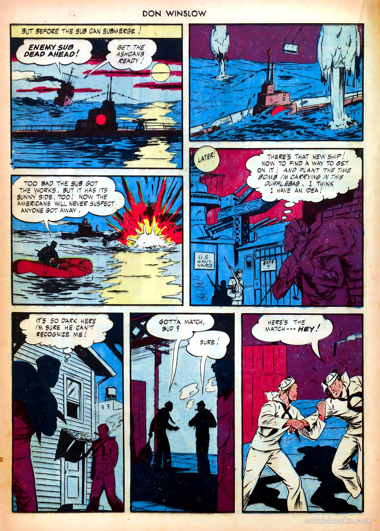 Don Winslow of the Navy #38 (1946) — page 22 of 52