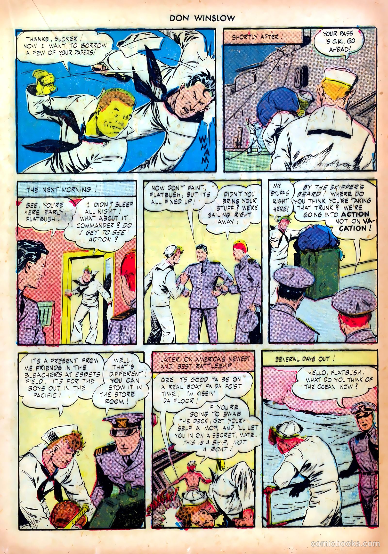 Don Winslow of the Navy #38 (1946) — page 23 of 52