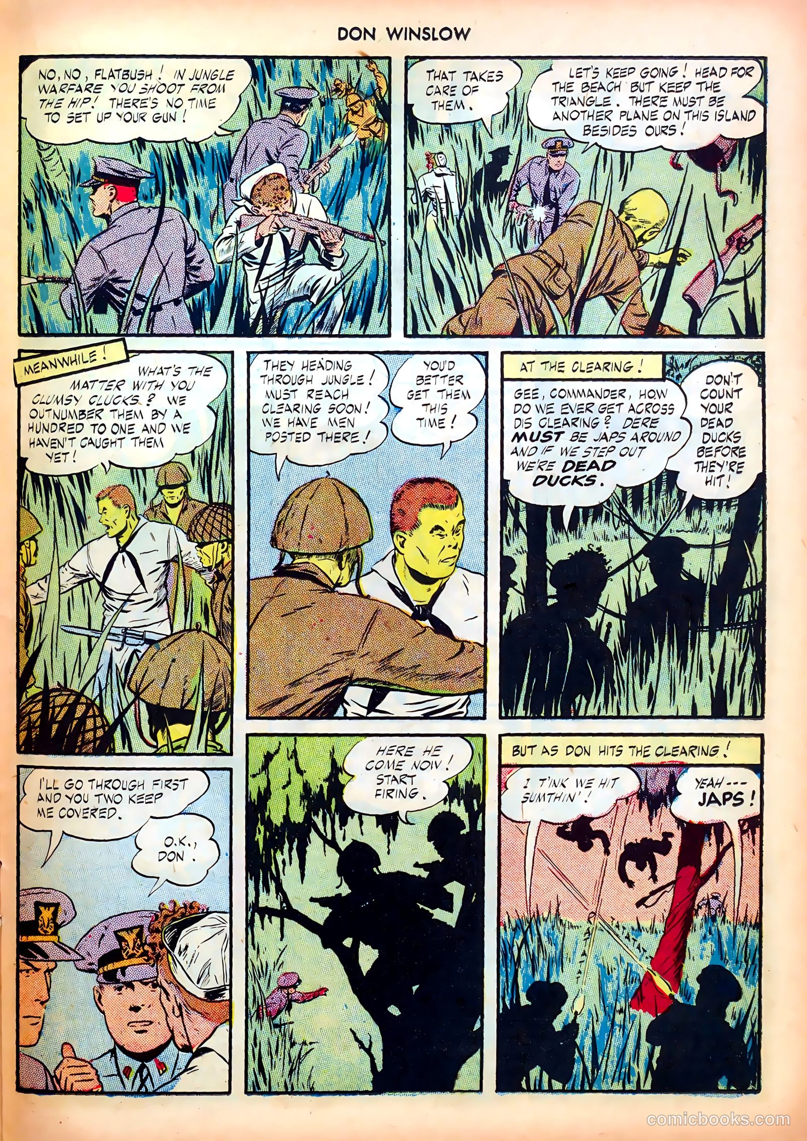 Don Winslow of the Navy #38 (1946) — page 35 of 52