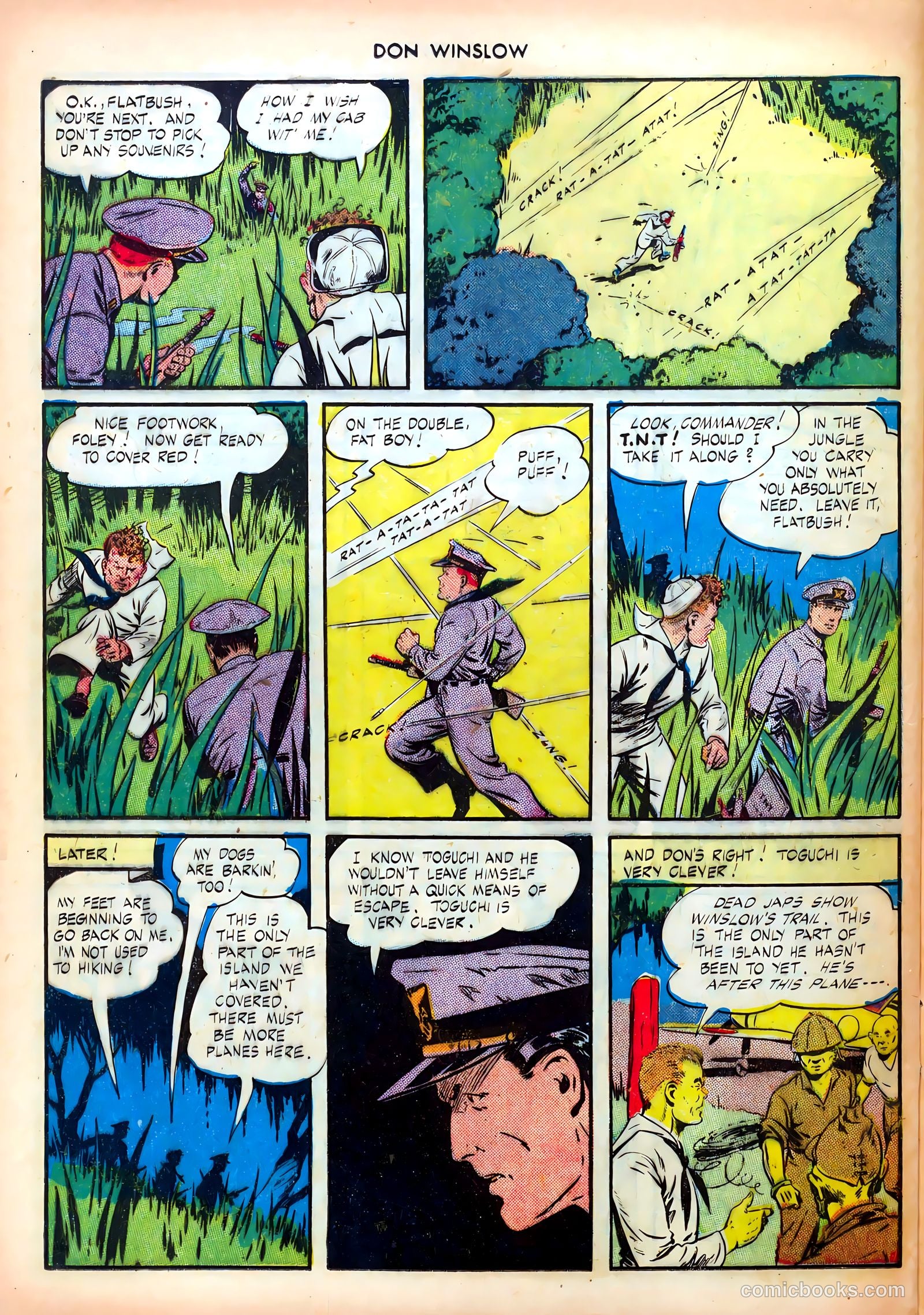 Don Winslow of the Navy #38 (1946) — page 36 of 52