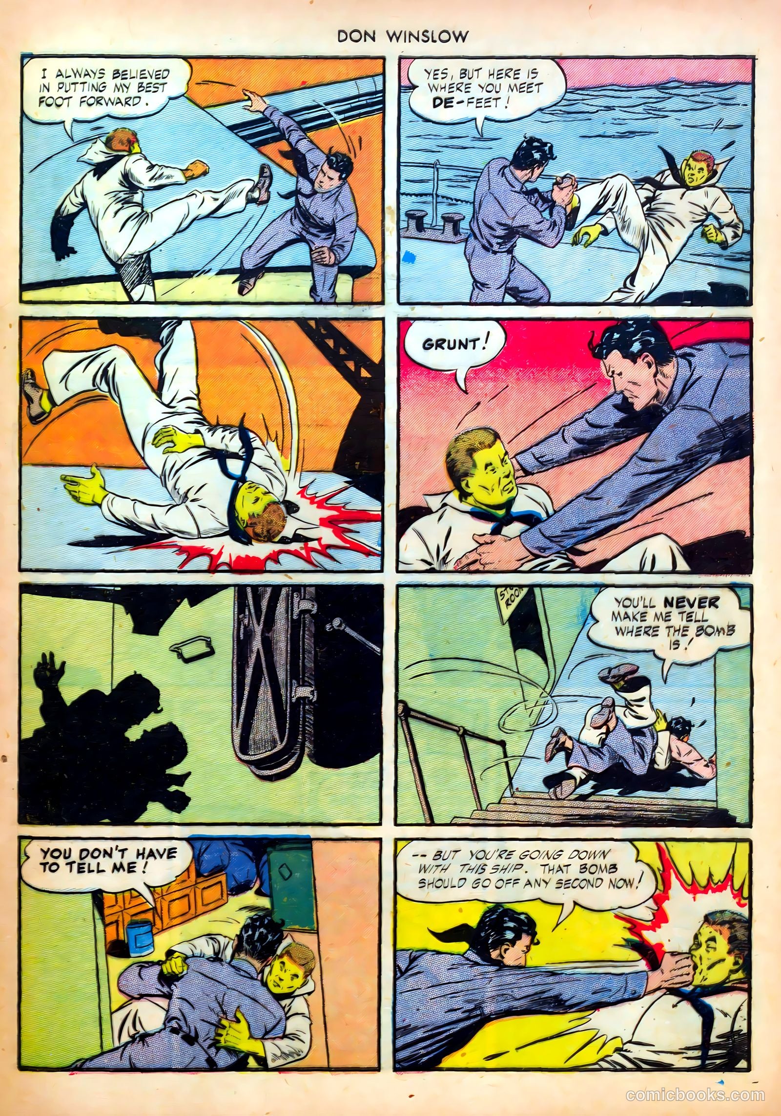 Don Winslow of the Navy #38 (1946) — page 49 of 52