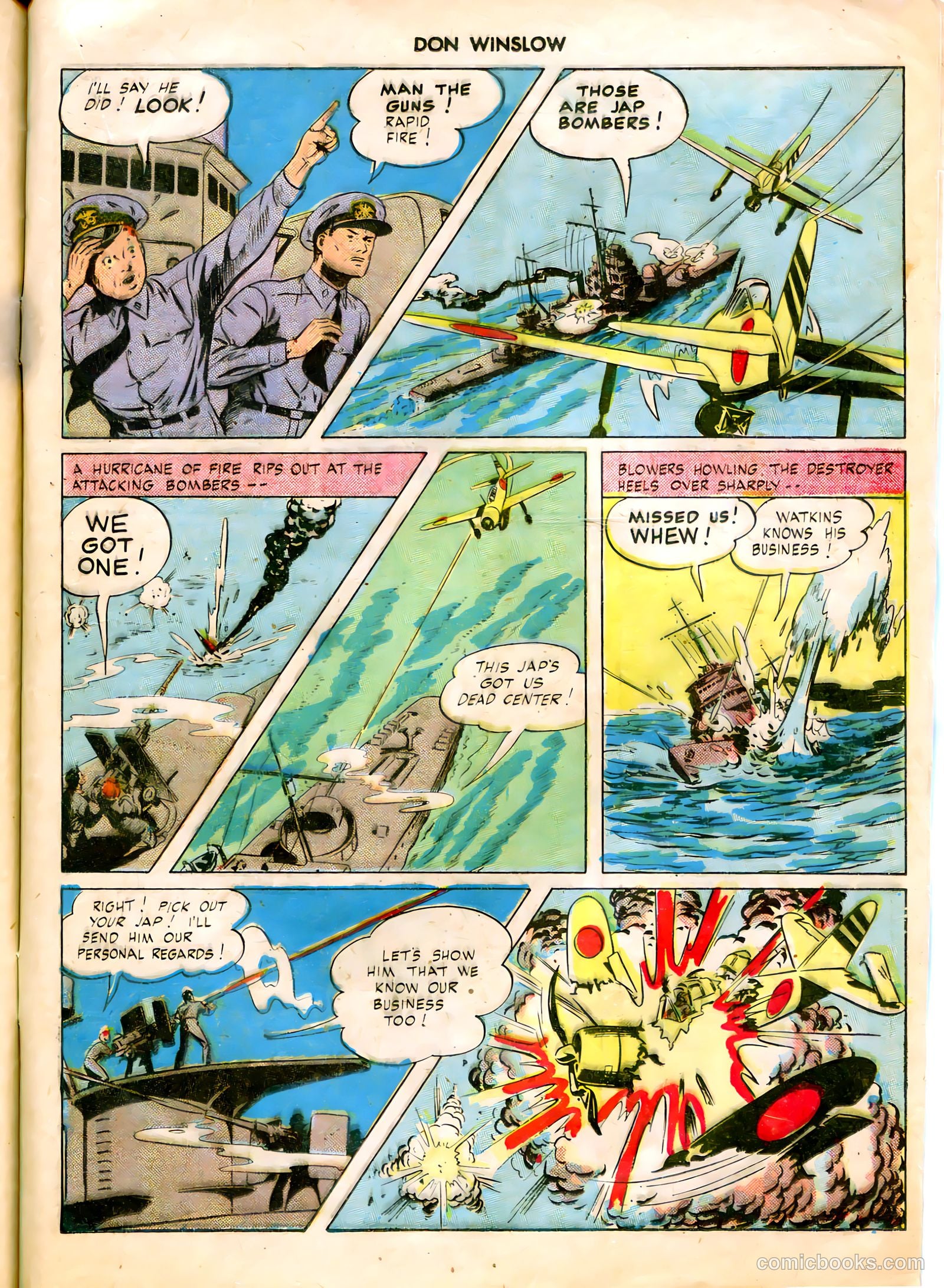 Don Winslow of the Navy #39 (1946) — page 21 of 52