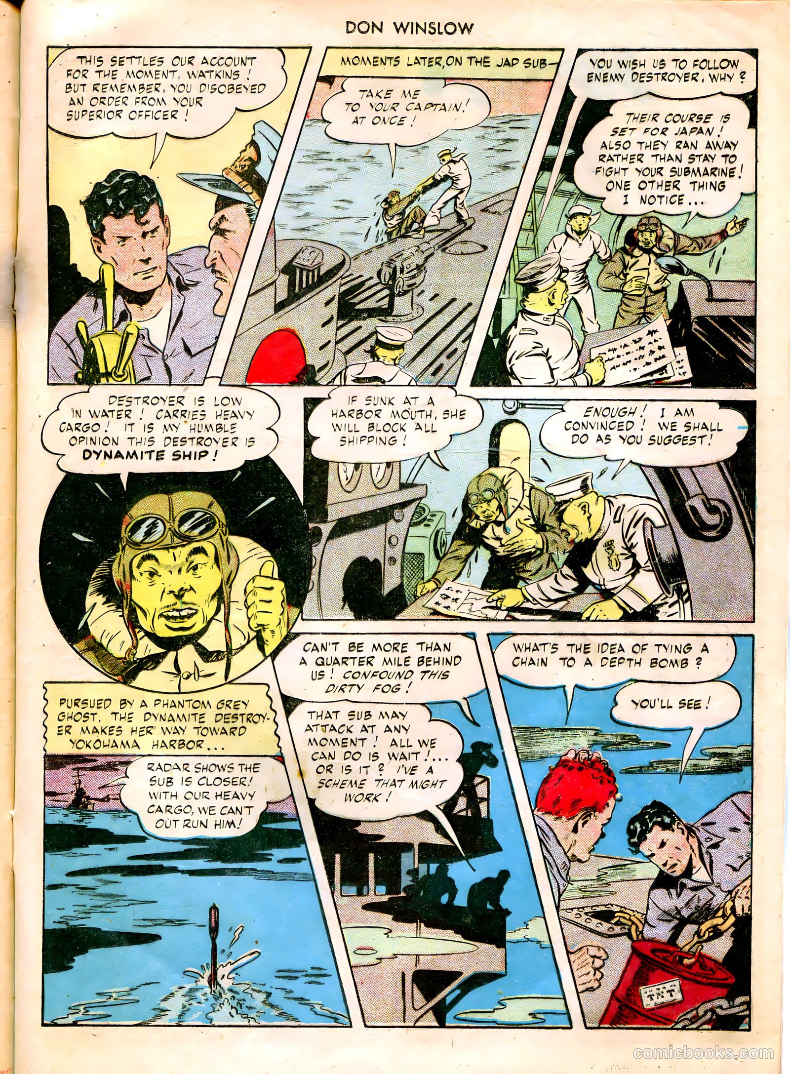 Don Winslow of the Navy #39 (1946) — page 23 of 52
