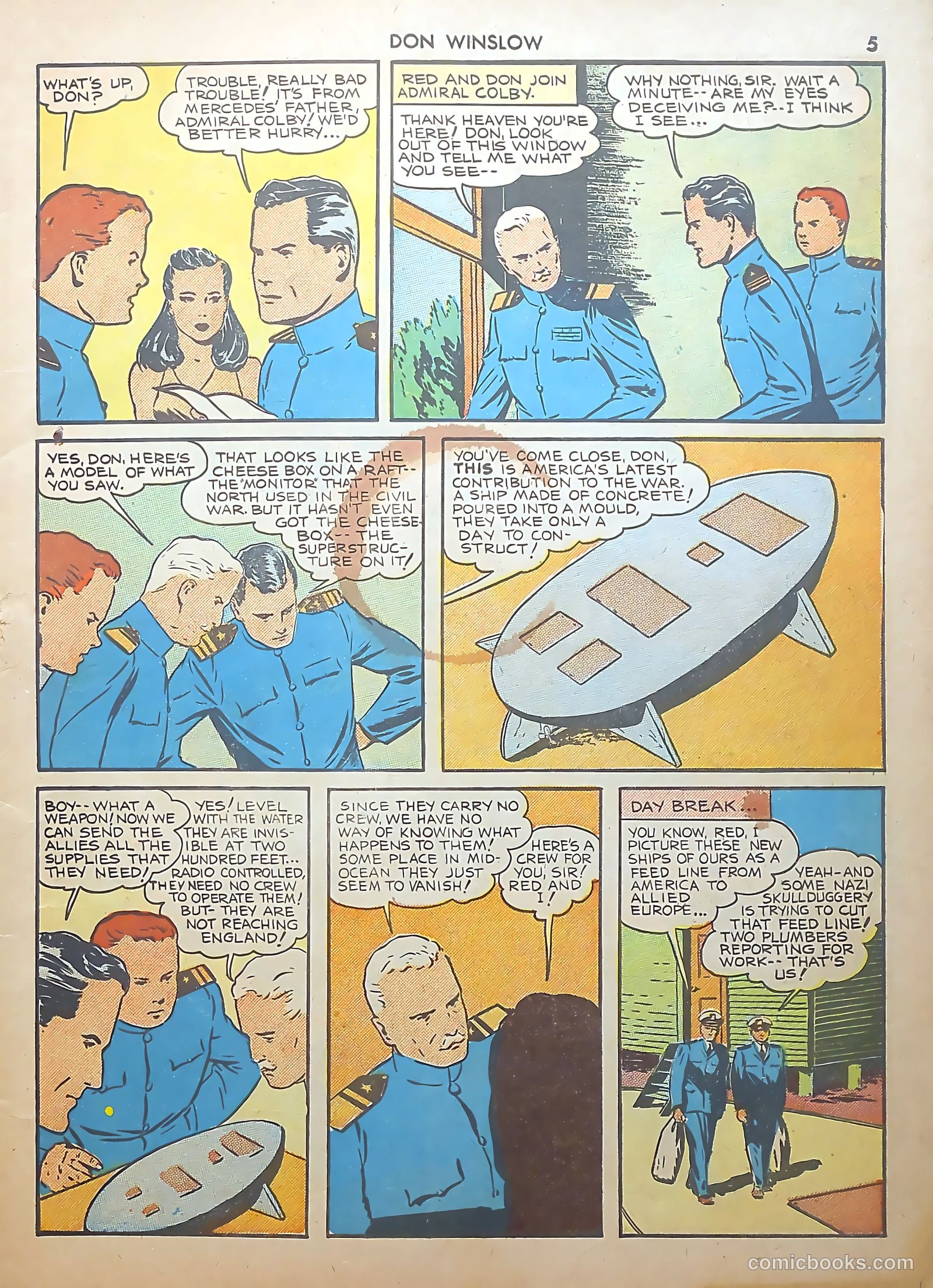Don Winslow of the Navy #4 (1943) — page 5 of 68