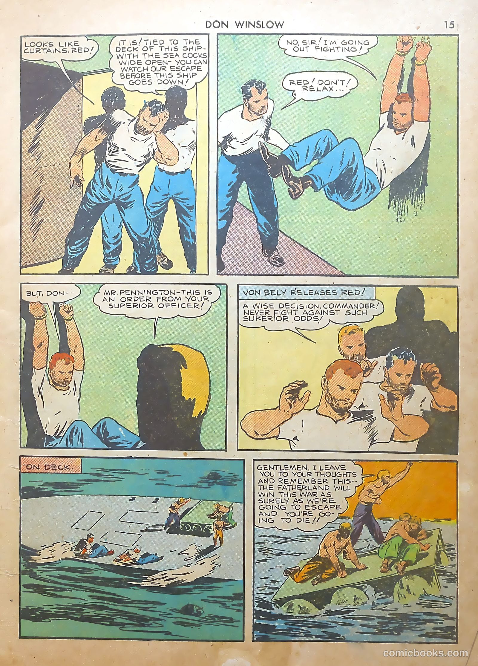 Don Winslow of the Navy #4 (1943) — page 15 of 68