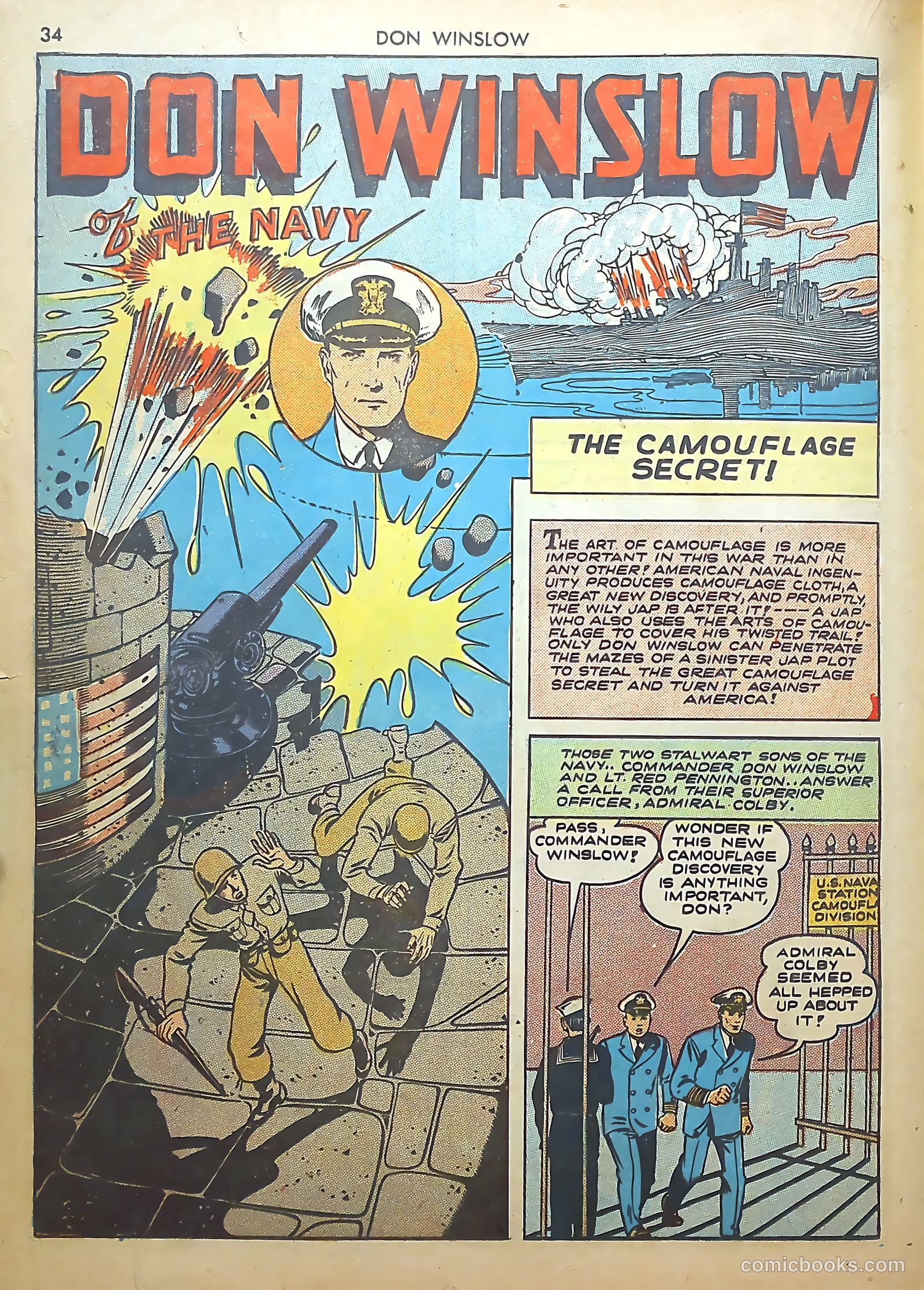 Don Winslow of the Navy #4 (1943) — page 34 of 68